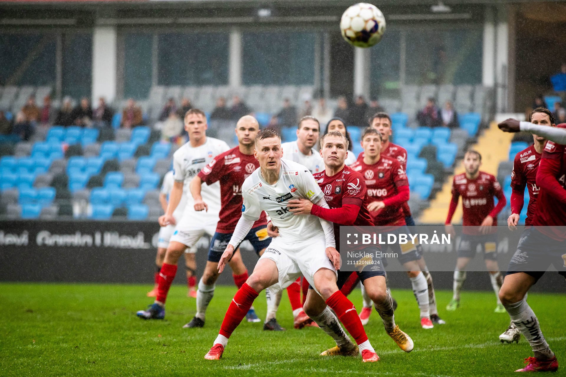 Helsingborgs Rasmus Karjalainen och Örgrytes Hampus