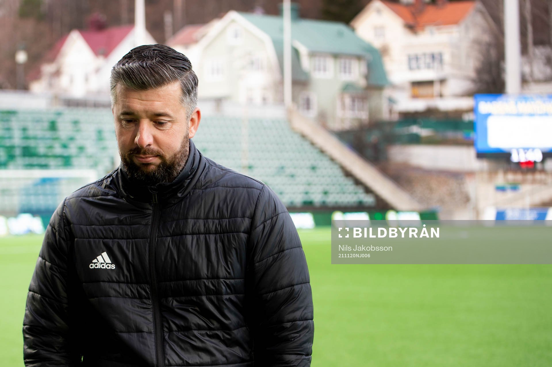 Östers tränare Dennis Velic