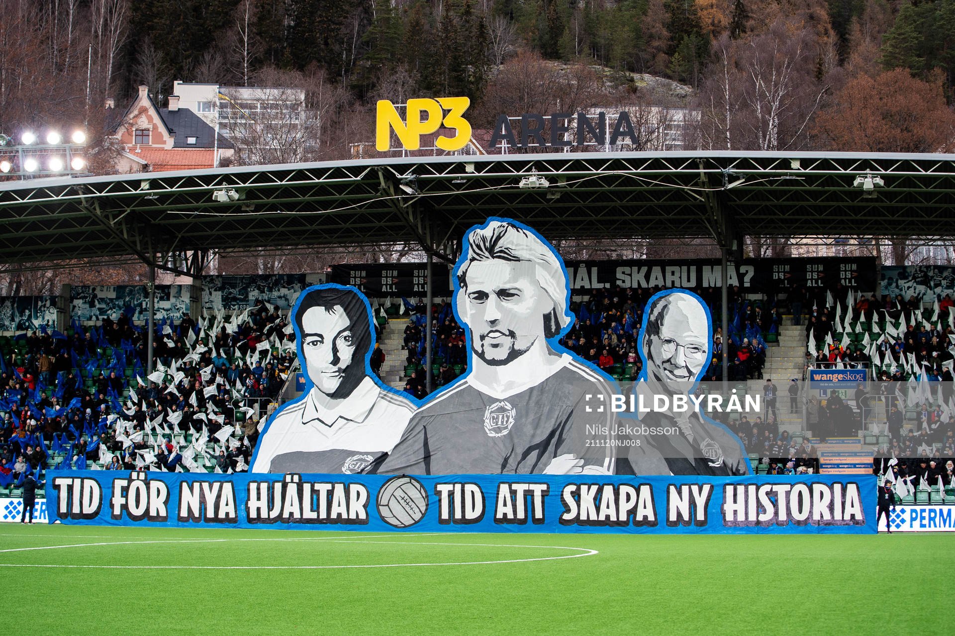 Tifo av Leif Forsberg, Emil Forsberg och Lennart Forsberg