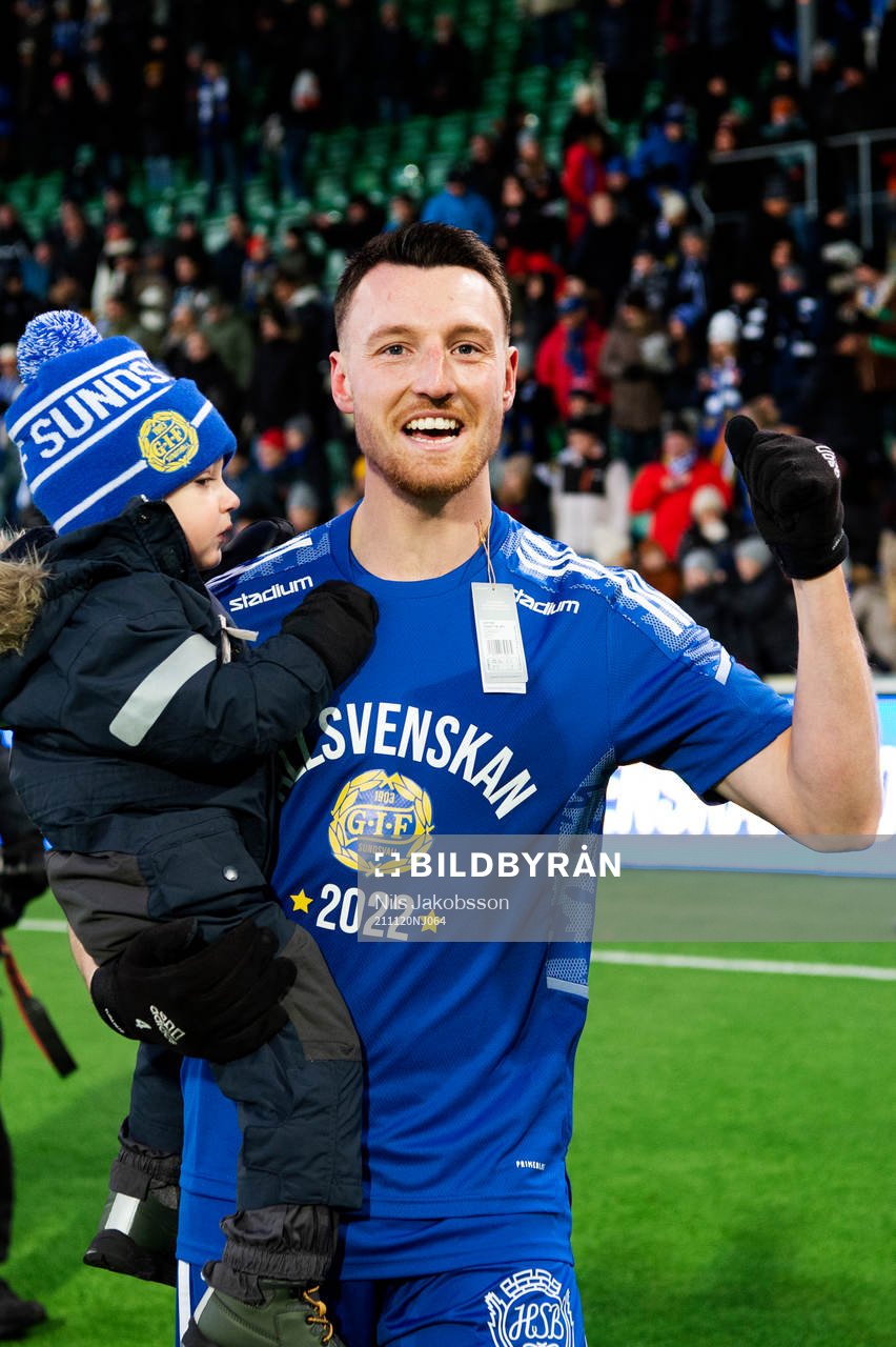 Sundsvalls Alexander Blomqvist jublar