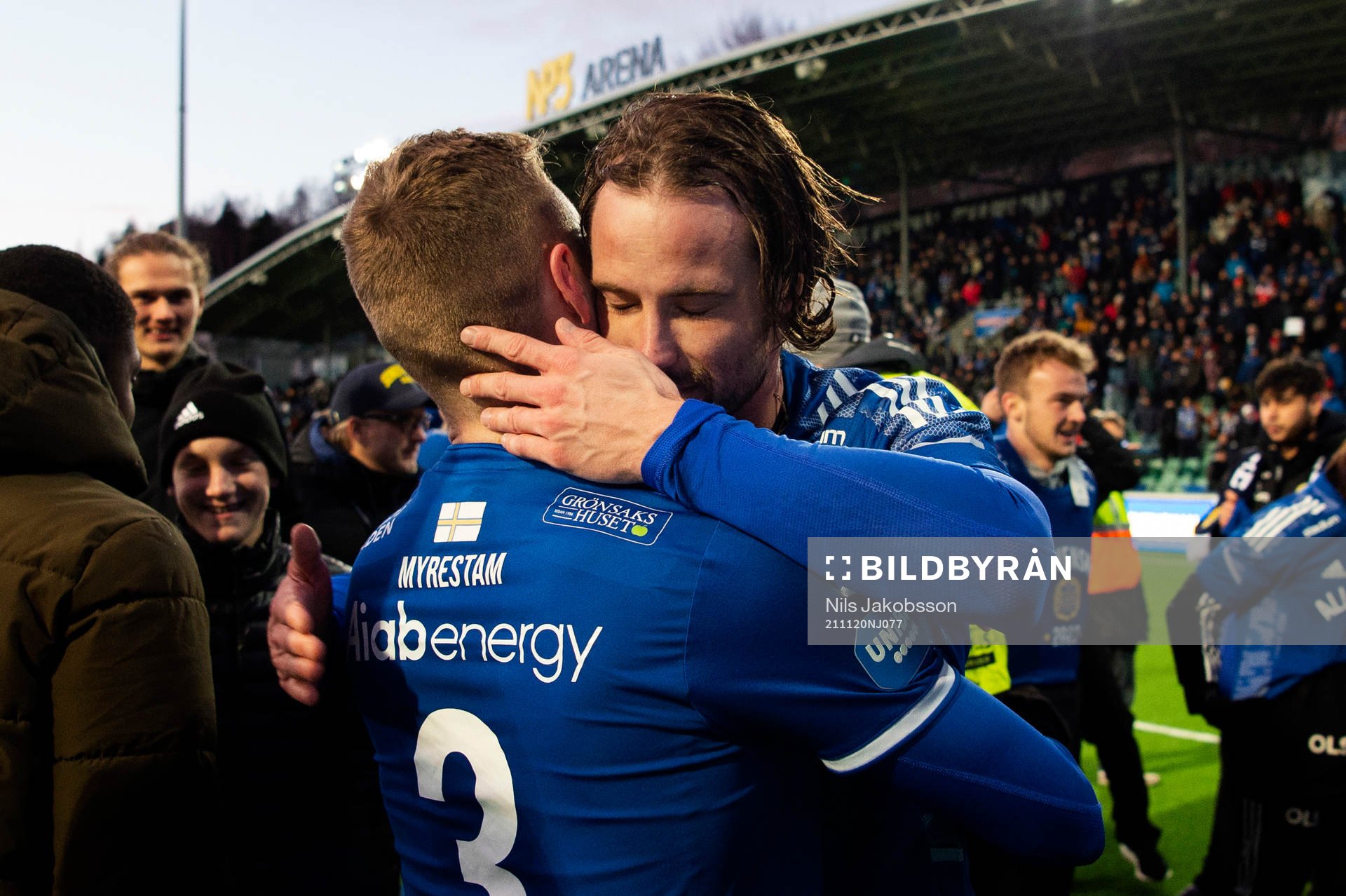 Sundsvalls David Myrestam och Linus Hallenius