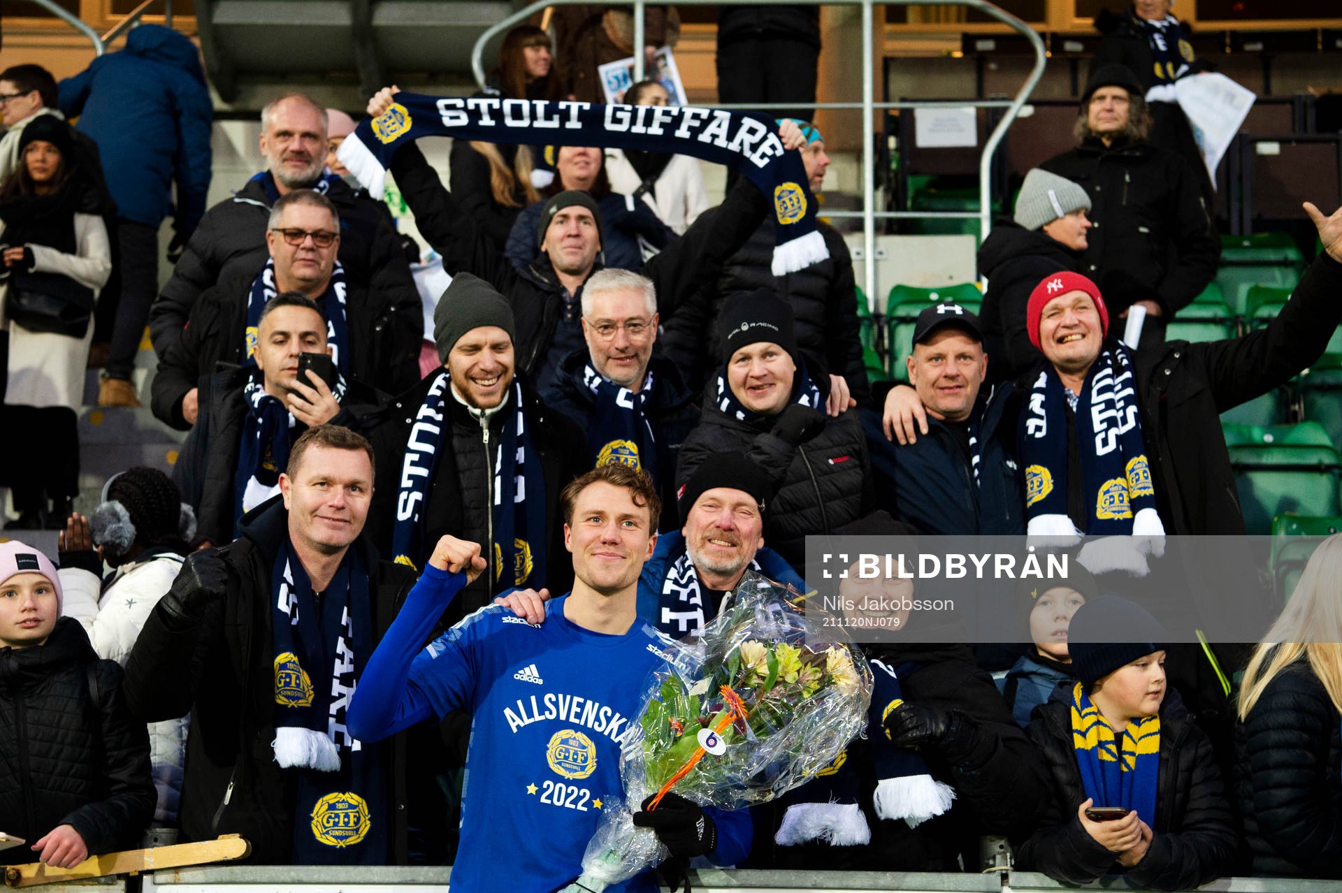 Sundsvalls Niklas Dalhström med sin egen supporterklubb