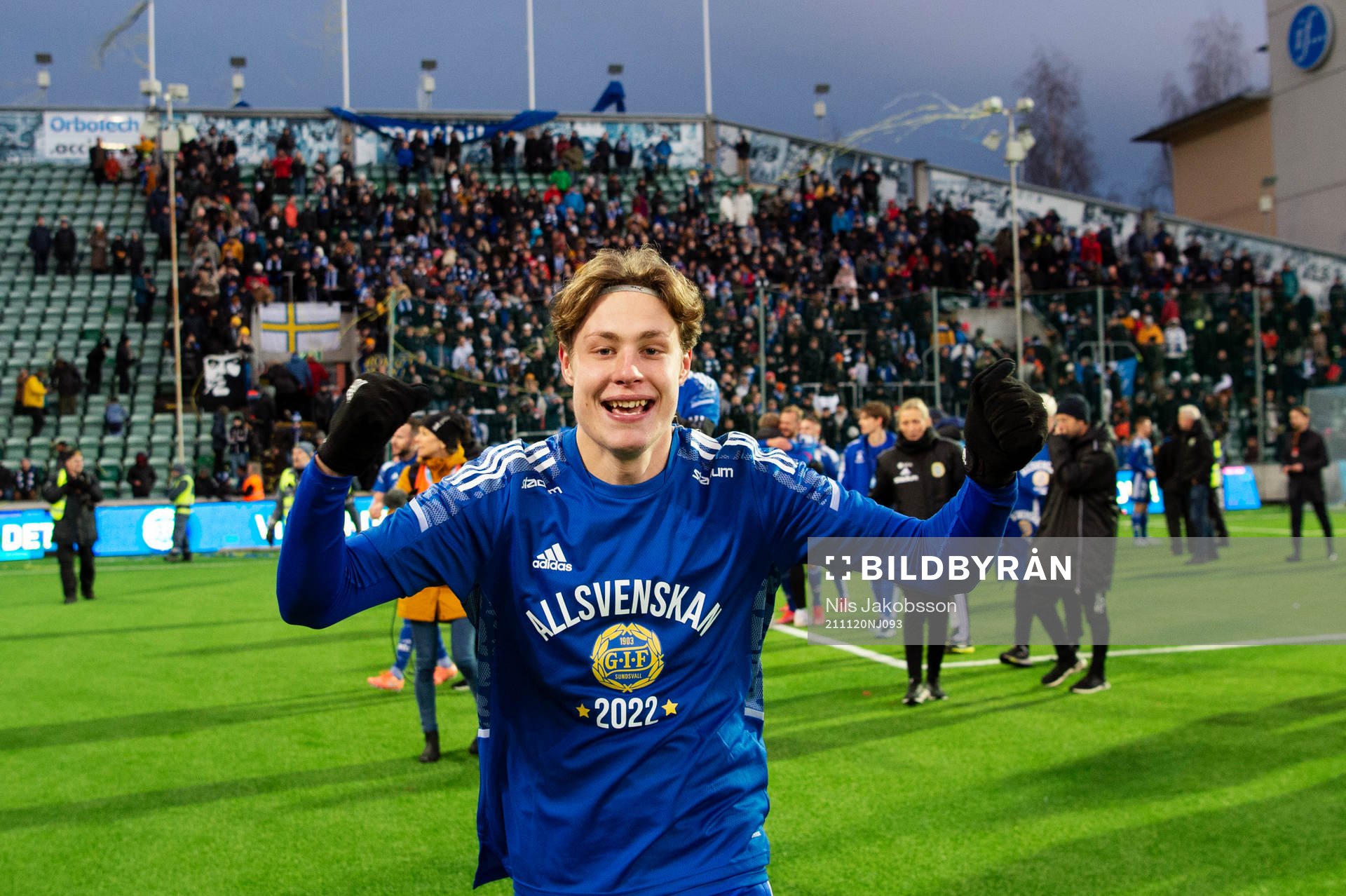 Sundsvalls Jesper Carström jublar