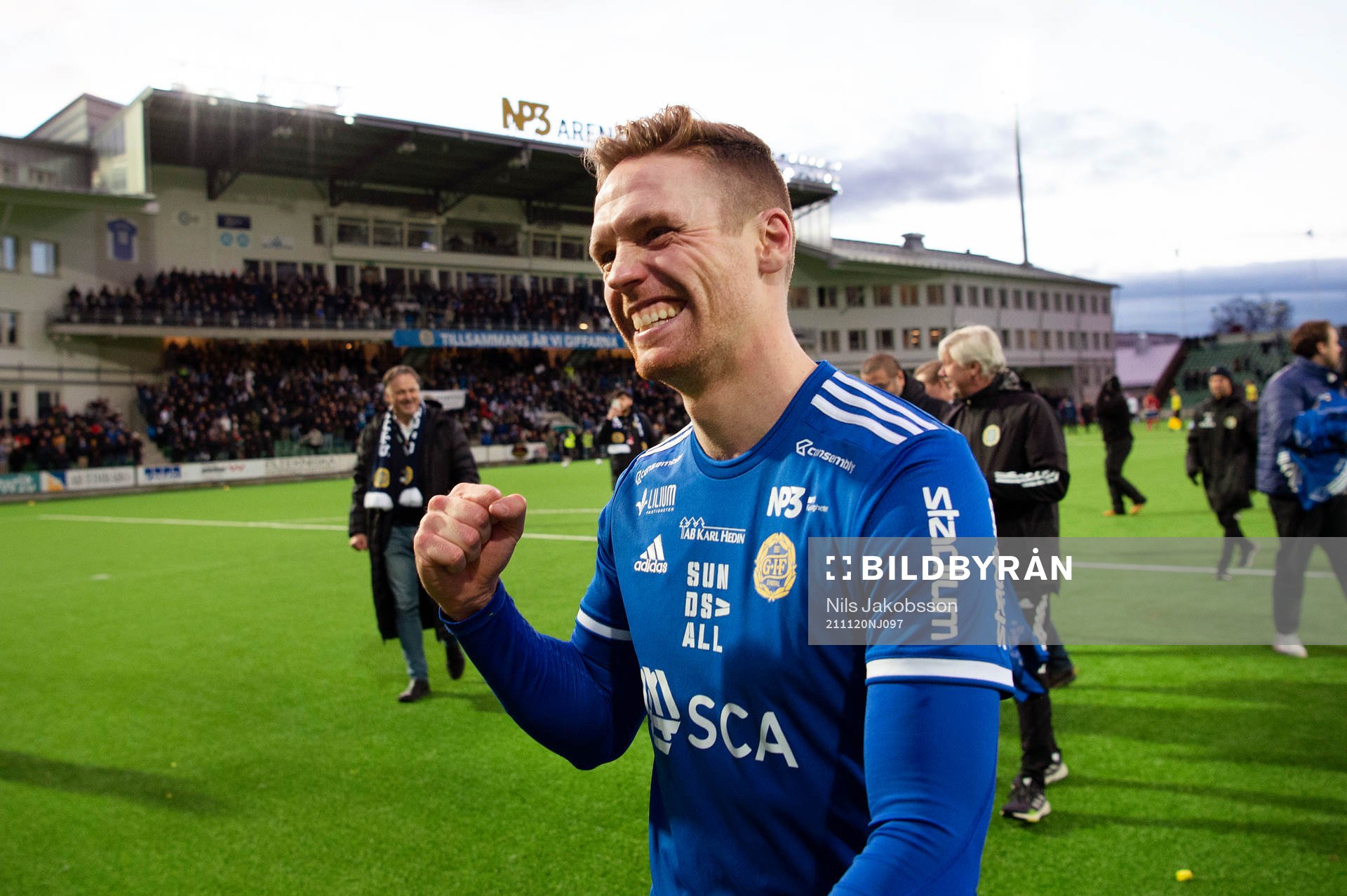 Sundsvalls David Myrestam jublar