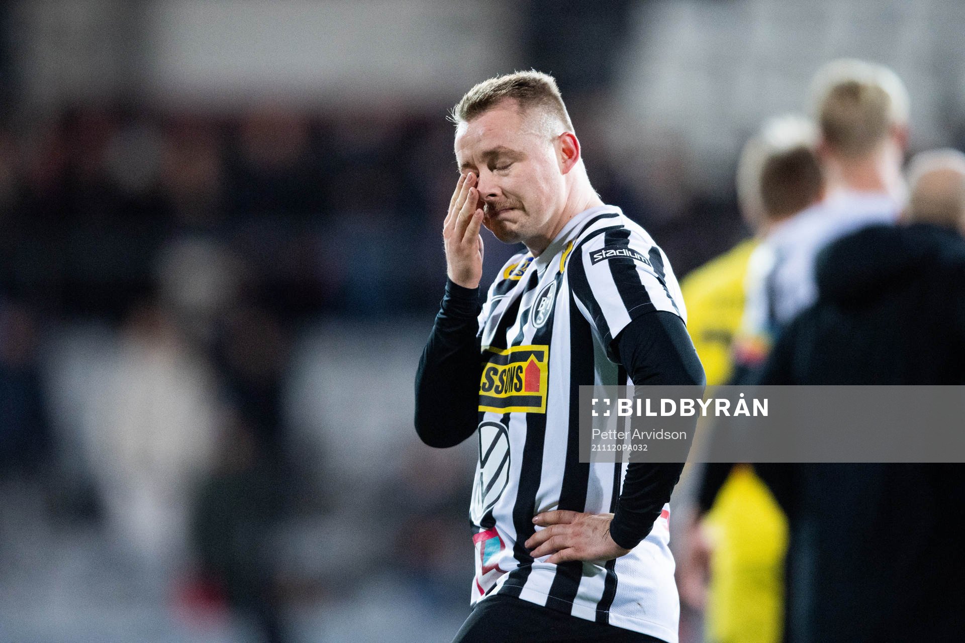 Landskronas Nicklas Nielsen gråter