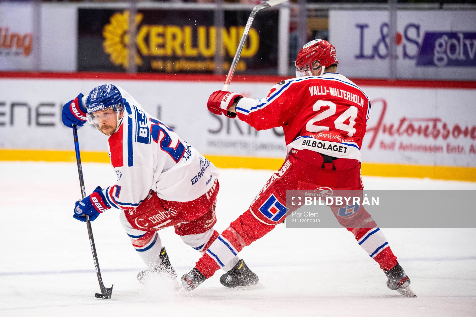 Oskarshamns Brian Cooper och Timrås Erik Walli Walterholm