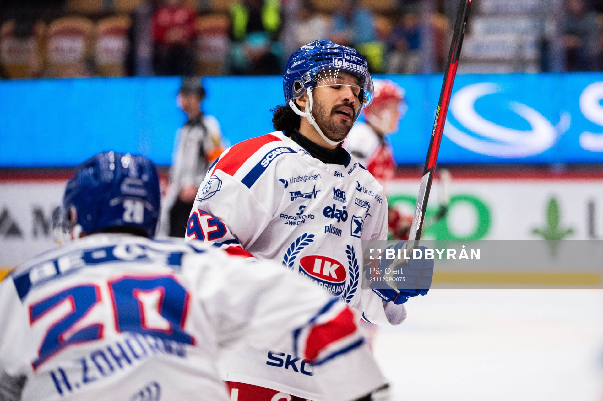Oskarshamns Cameron Brace deppar
