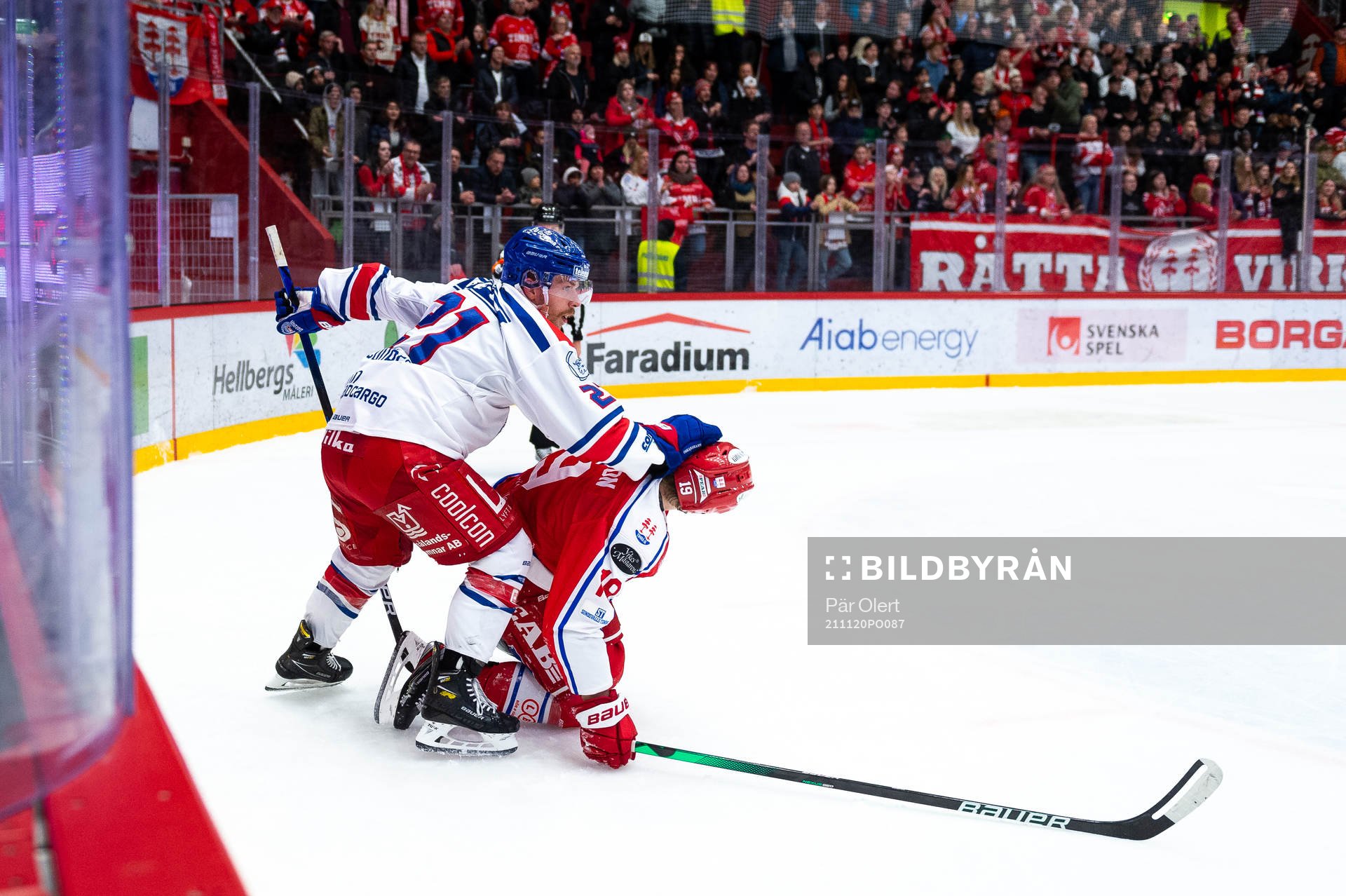 Oskarshamns Brian Cooper och Timrås Erik Andersson