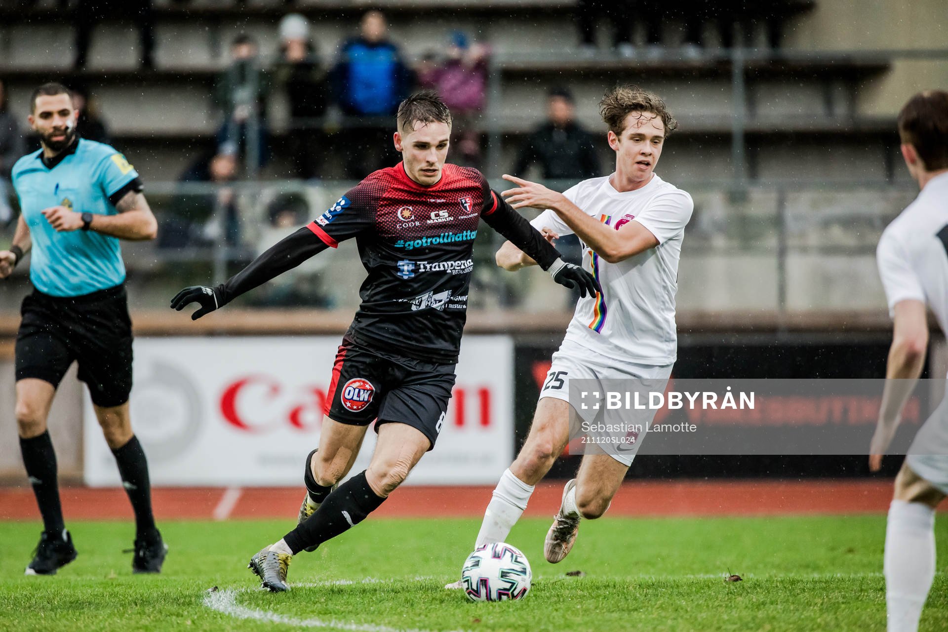Trollhättans Richard Cindric och Qvidings Vilgot Parsmo