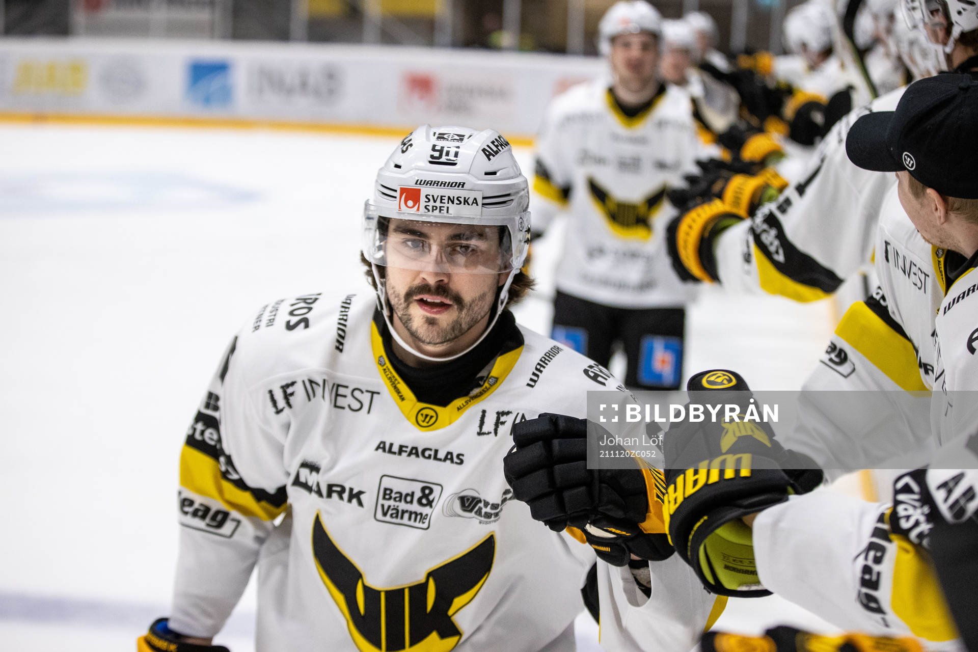 Västerås Alexandre Lavoie jublar