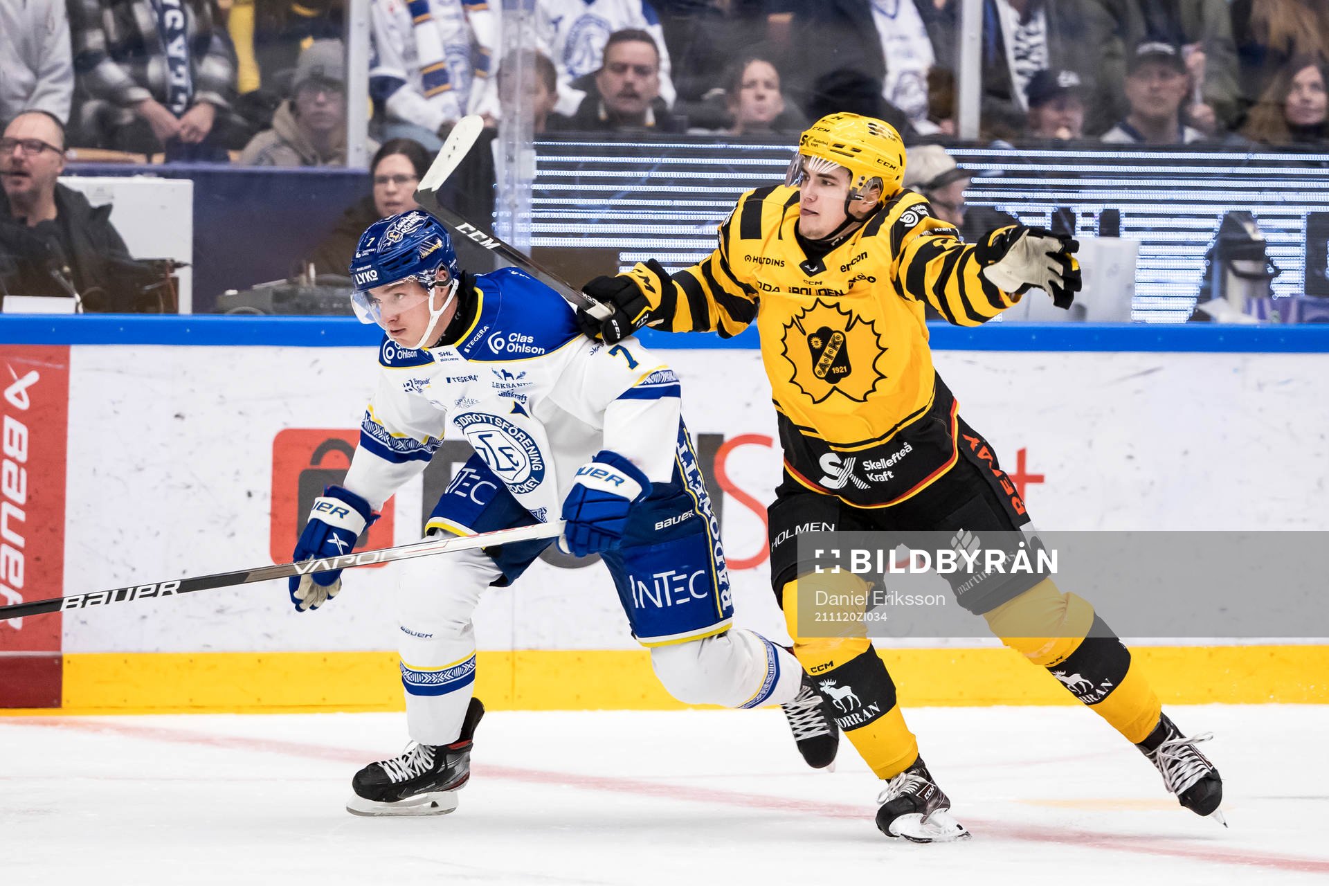 Leksands Ben Thomas och Skellefteås Elias Stenmark