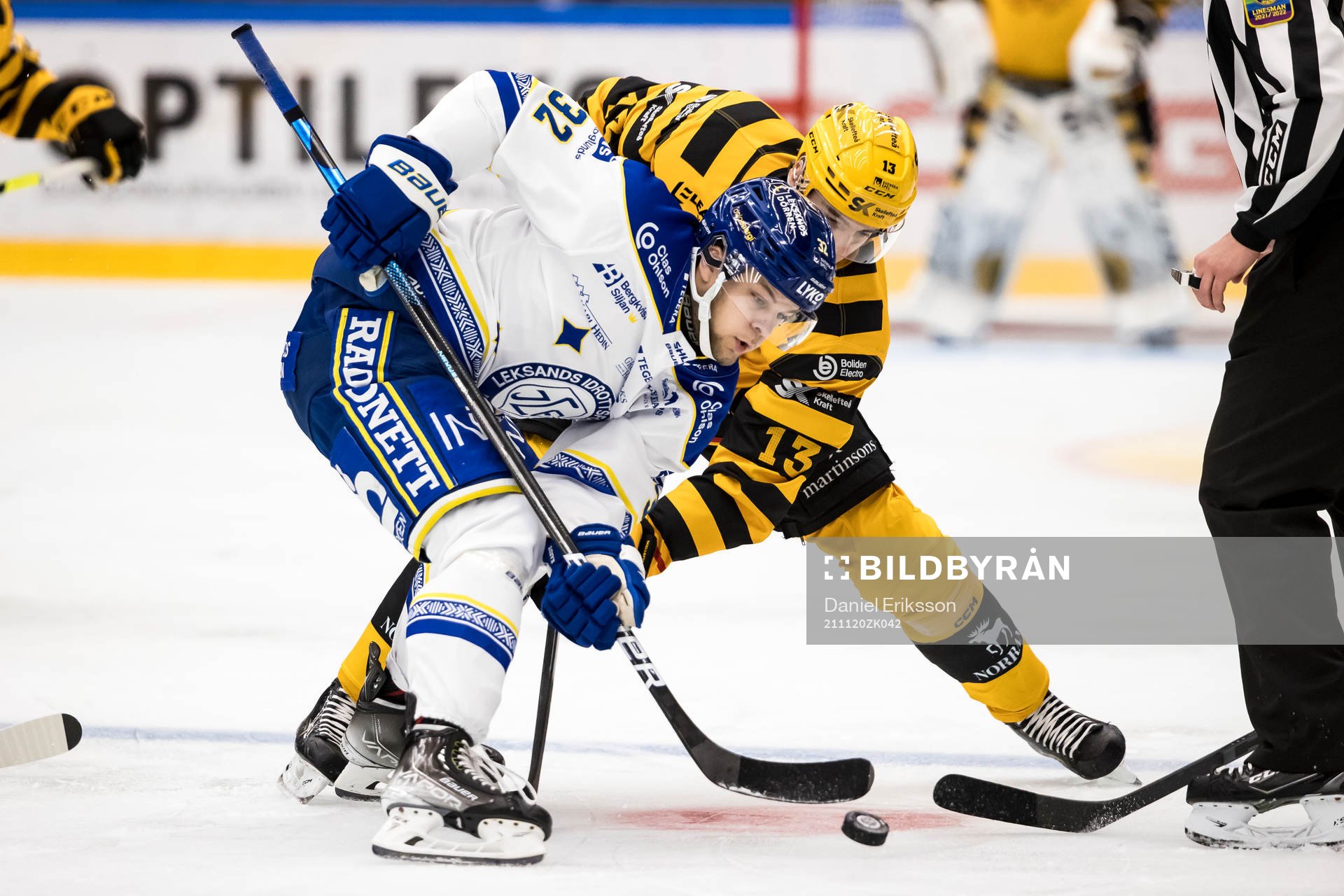 Leksands Jesper Kandergård och Skellefteås Stefan Loibl