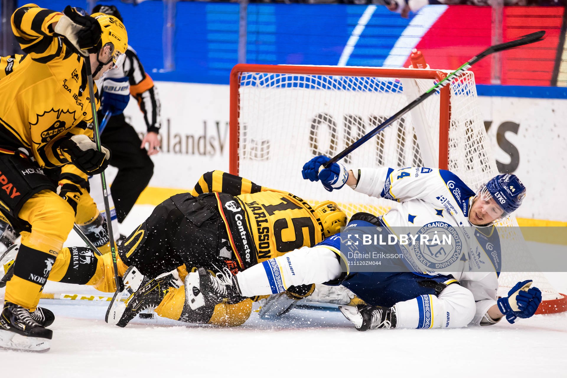 Leksands Carter Ashton och Skellefteås målvakt Gustaf
