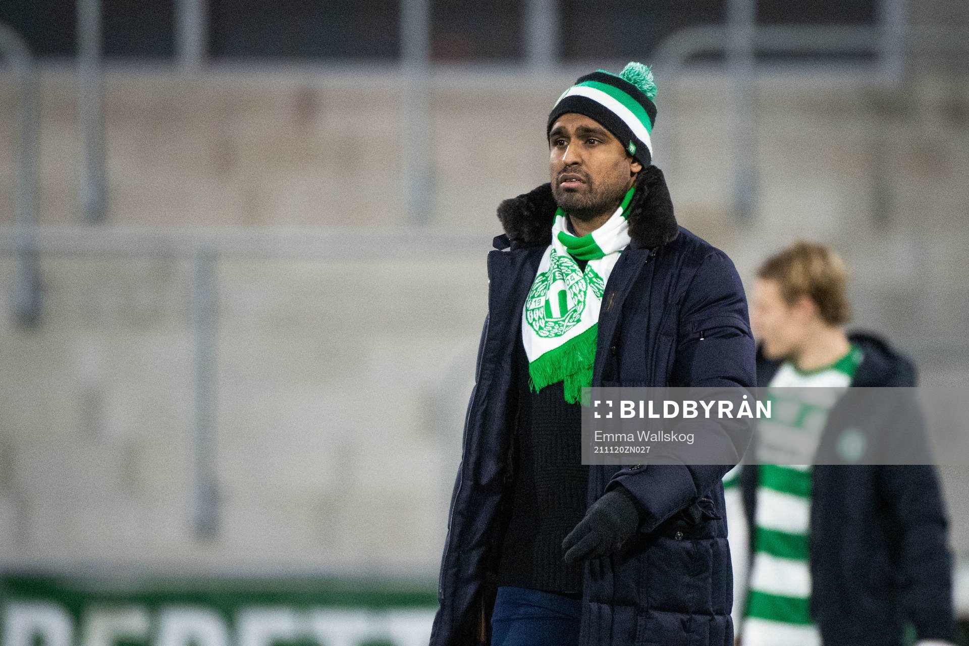 Västerås tränare Kalle Karlsson efter fotbollsmatchen i Superettan mellan Västerås SK och Trelleborg den 20 november 2021 i Västerås. 