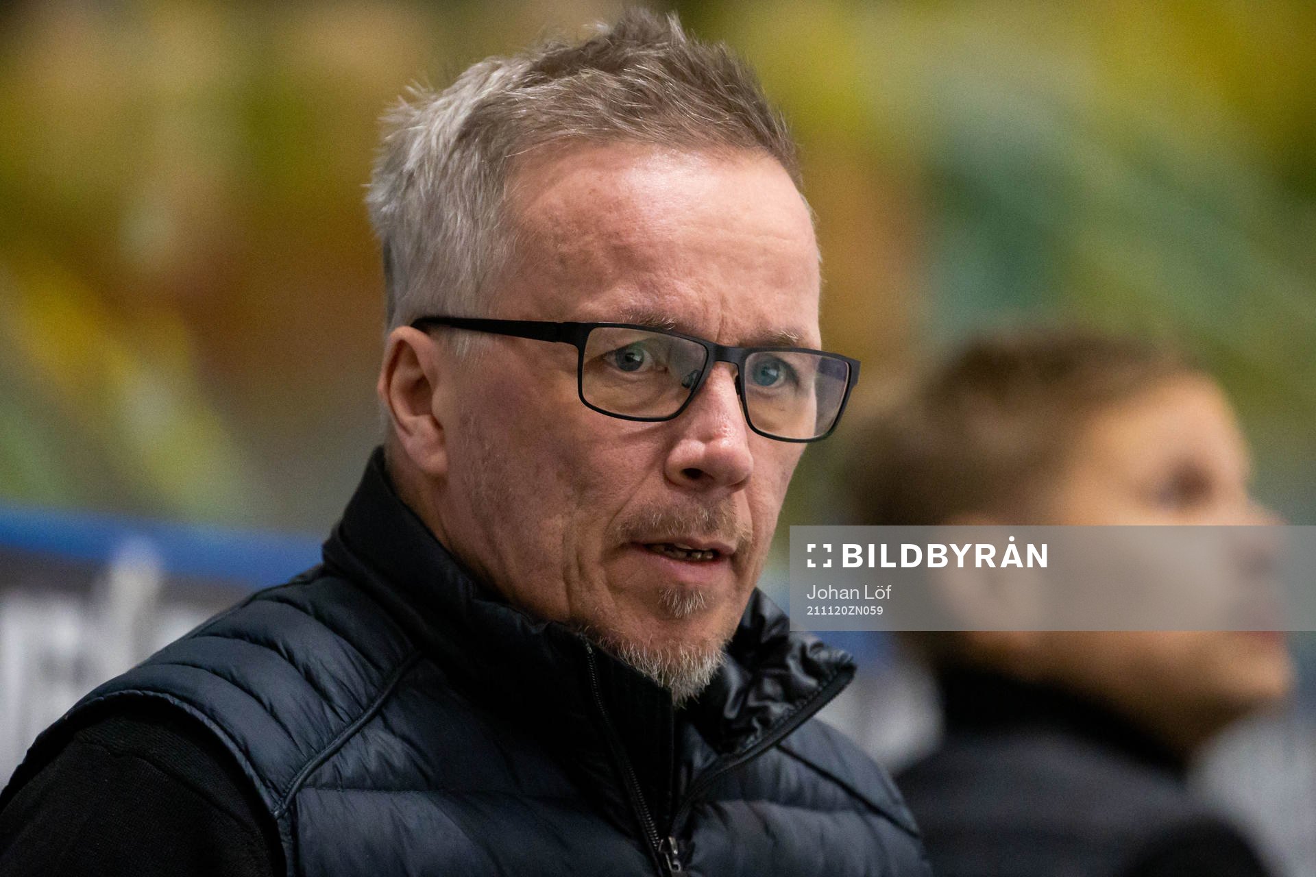 Björklövens tränare Hans Wallson