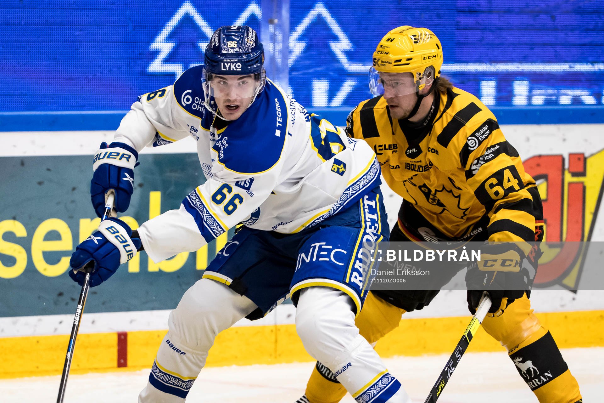 Leksands Nils Åman och Skellefteås Jonathan Pudas