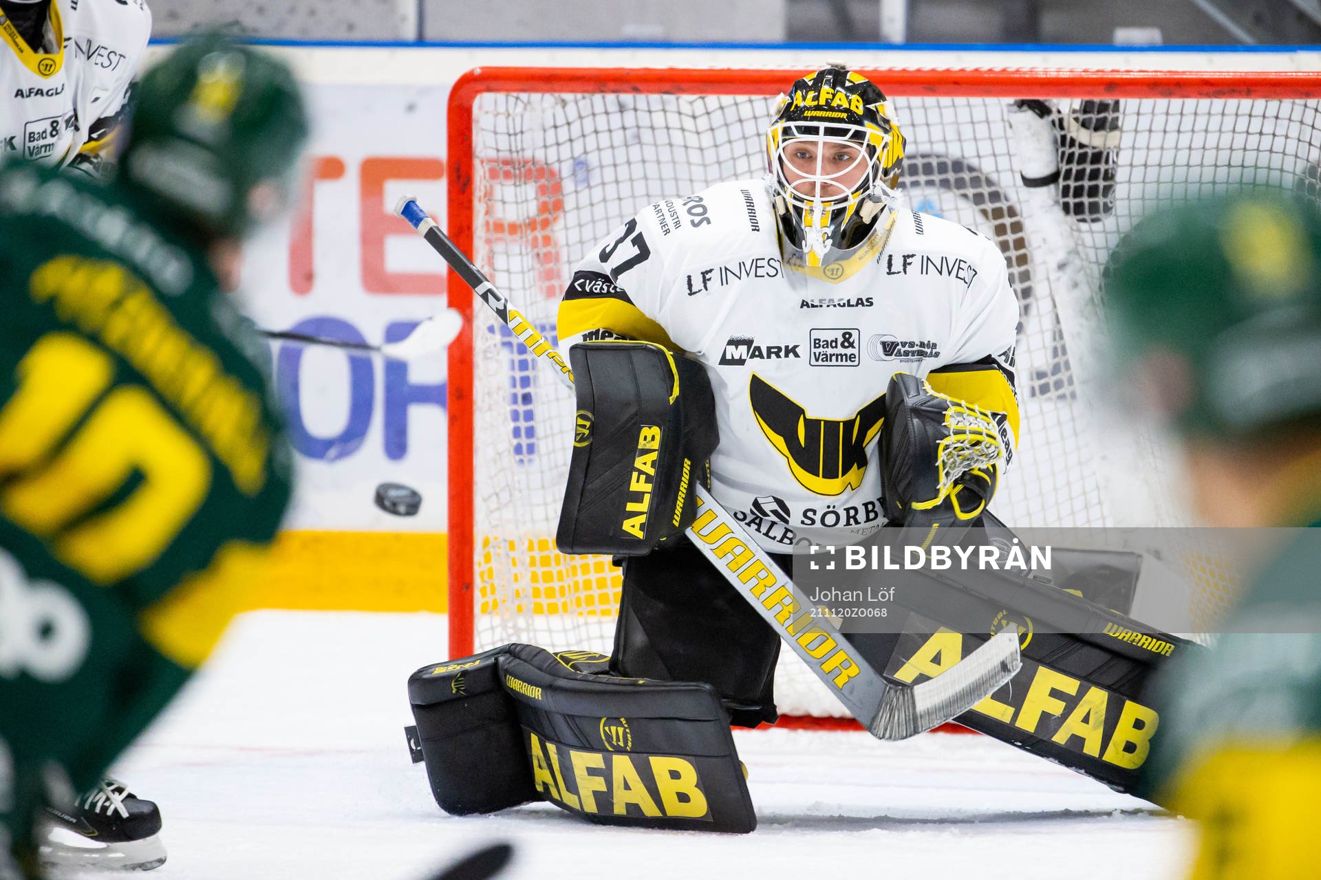Västerås målvakt Johan Gustafsson