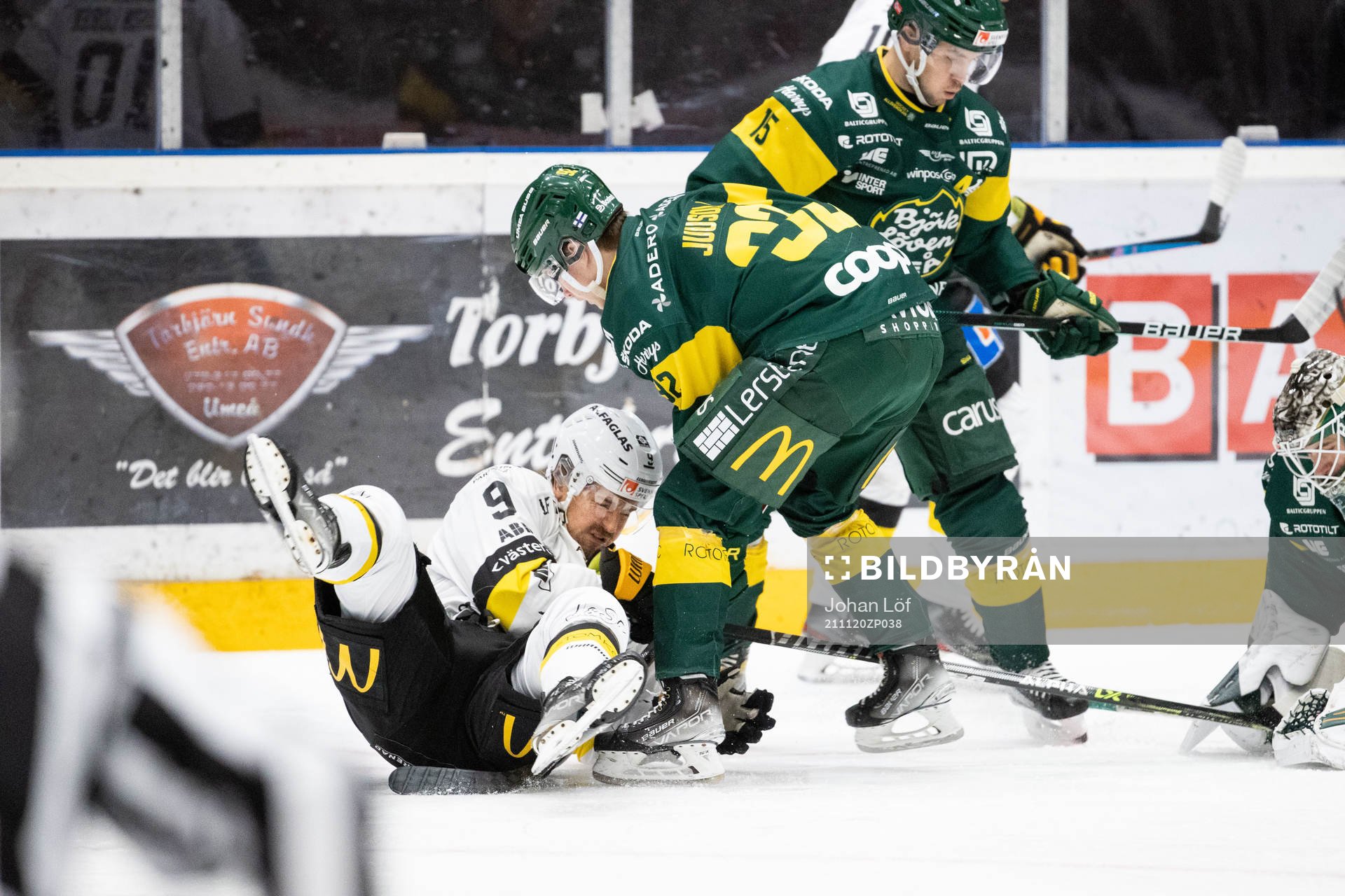 Västerås Mikael Frycklund och Björklövens Viljami