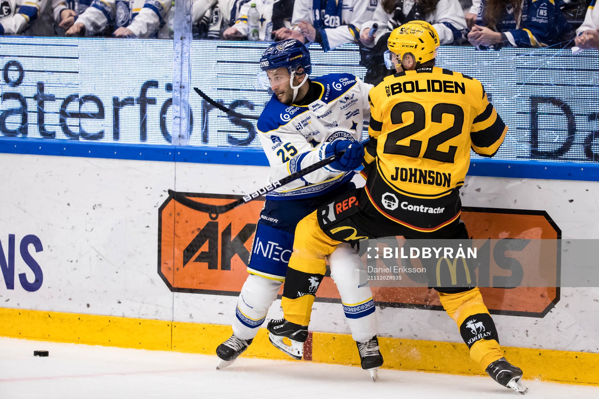 Leksands Carter Camper och Skellefteås Jonathan Johnsson