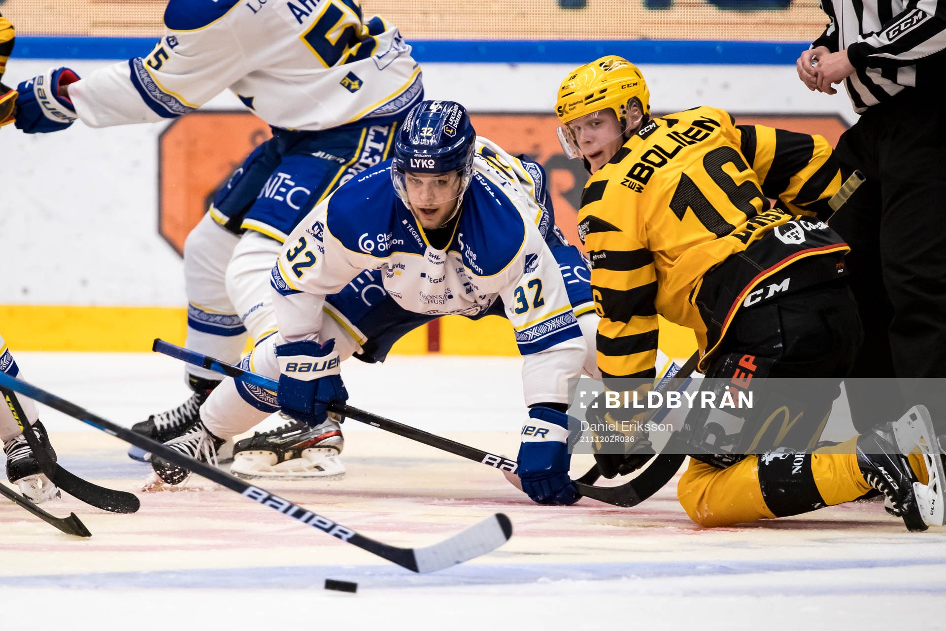 Leksands Jesper Kandergård och Skellefteås Linus