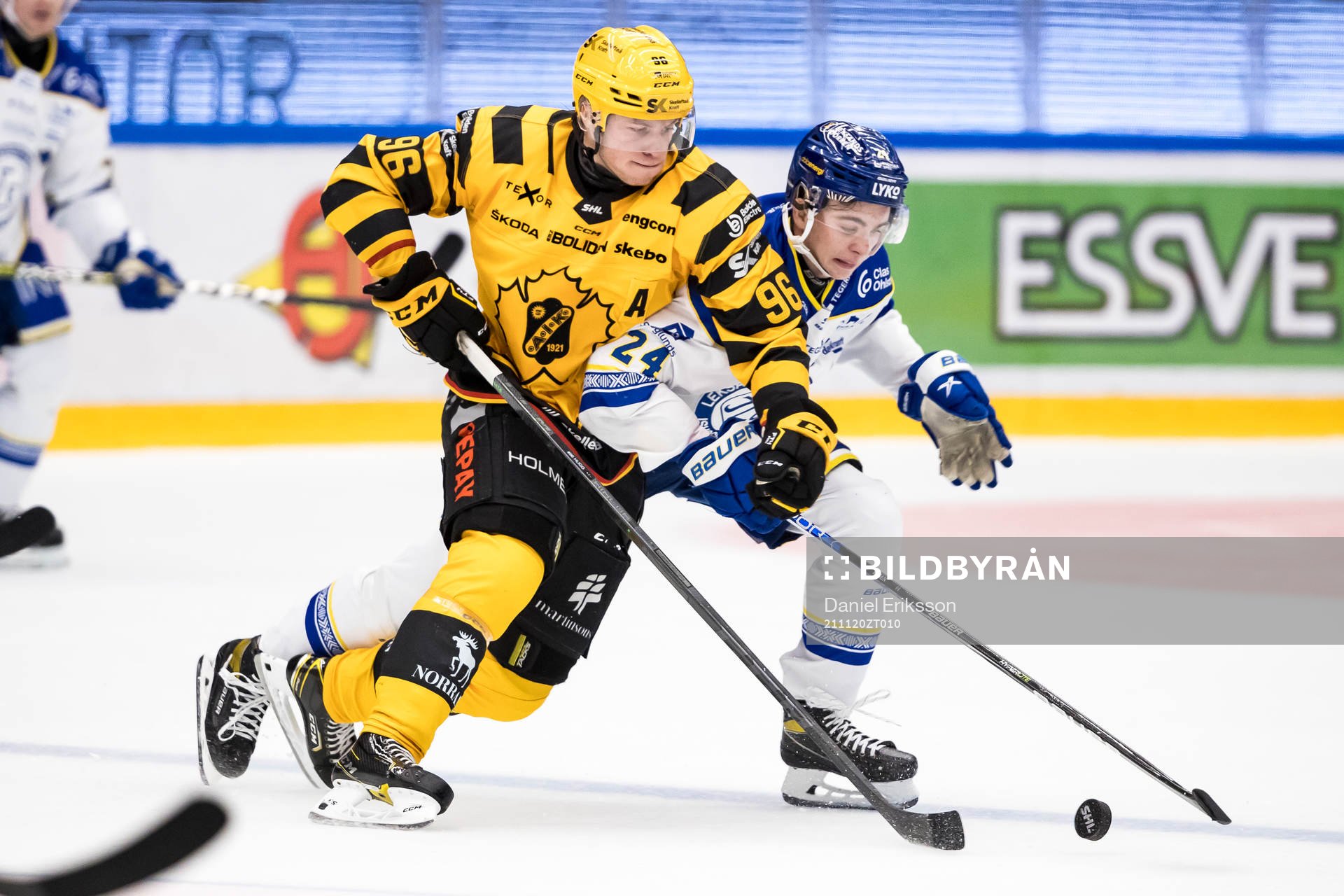 Skellefteås Rickard Hugg och Leksands Isak Rosén
