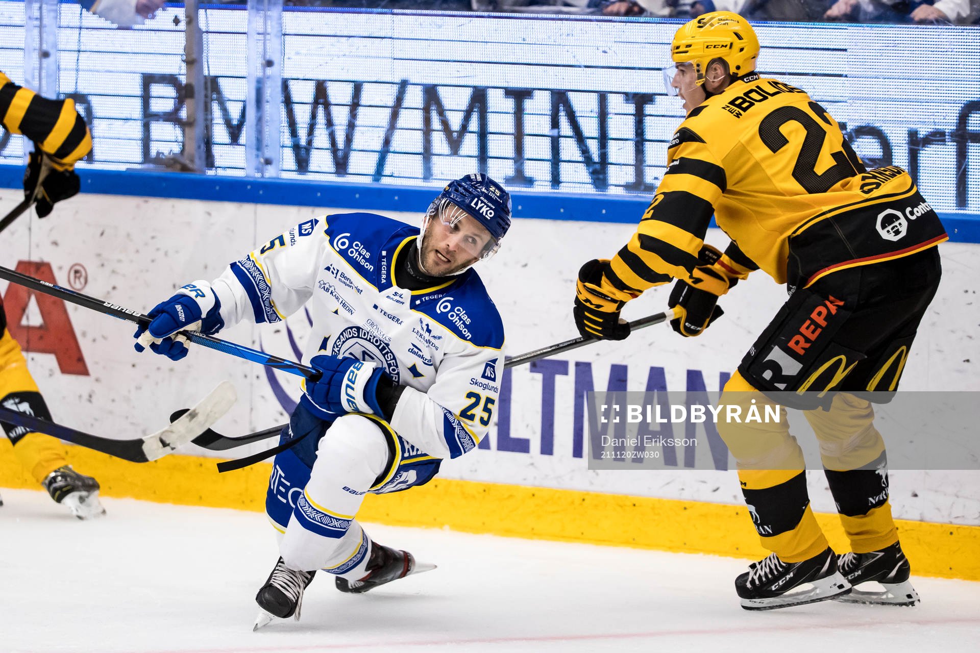 Leksands Carter Camper och Skellefteås Jonathan Johnsson