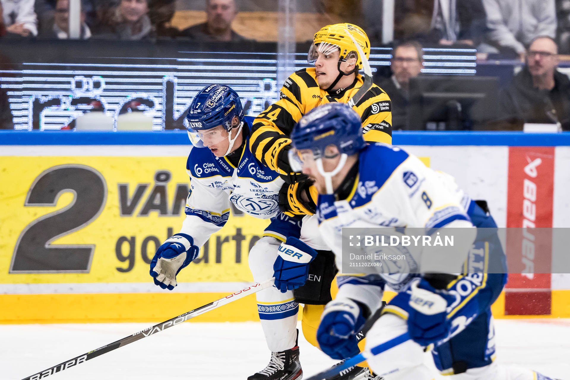 Leksands Ben Thomas och Skellefteås Elias Stenmark