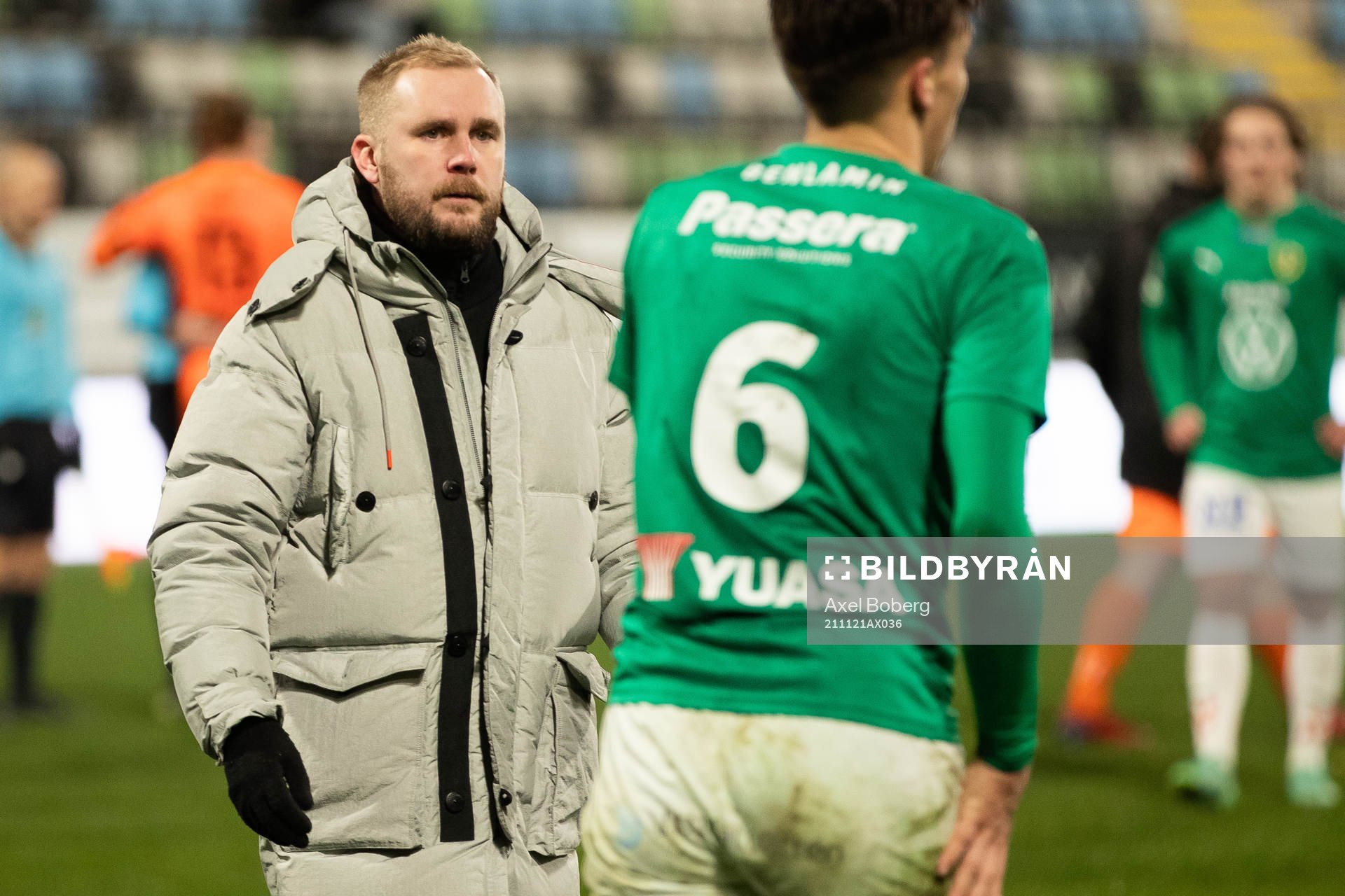 Jönköpings tränare Patric Jildefalk