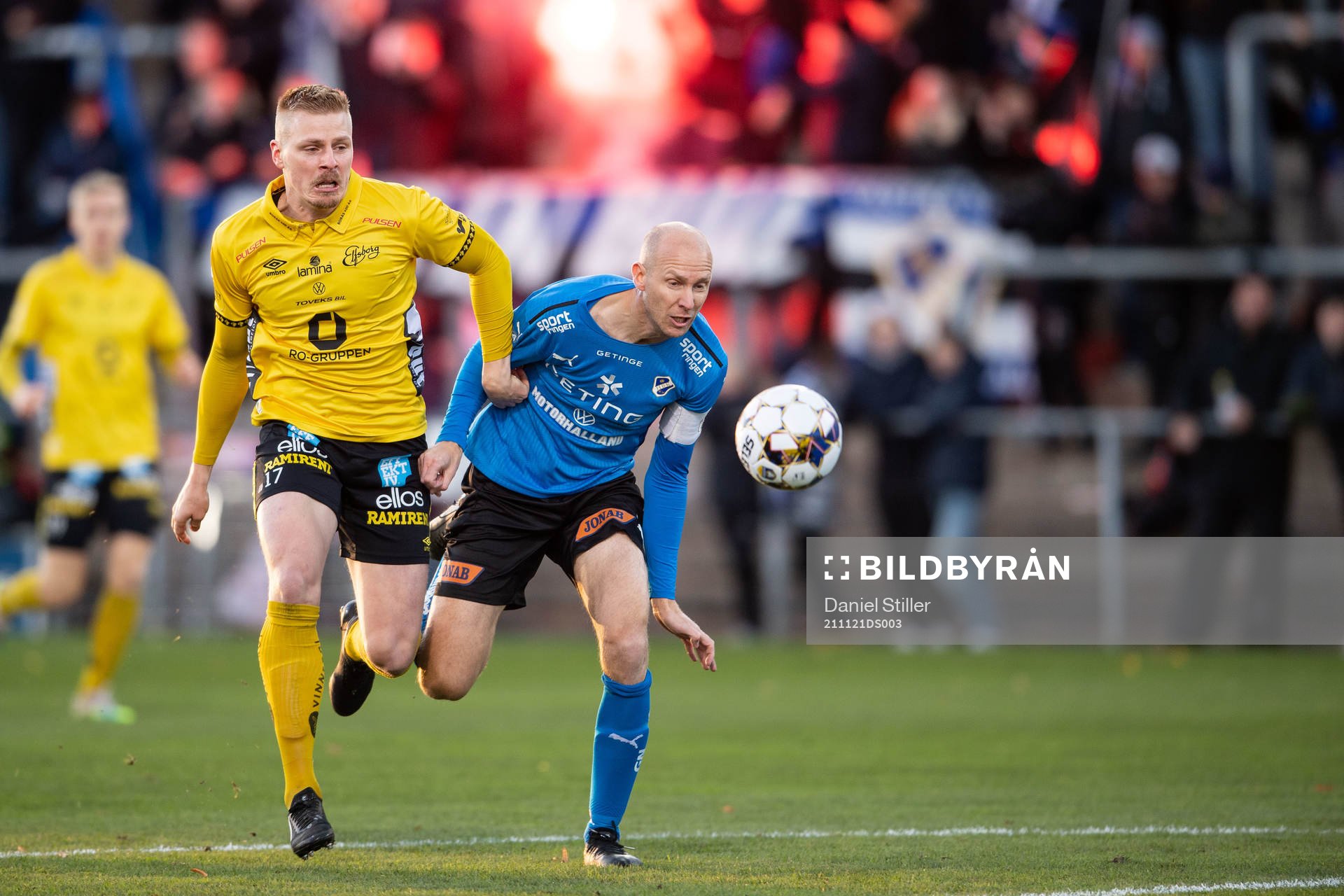 Elfsborgs Per Frick och Halmstads Andreas Johansson