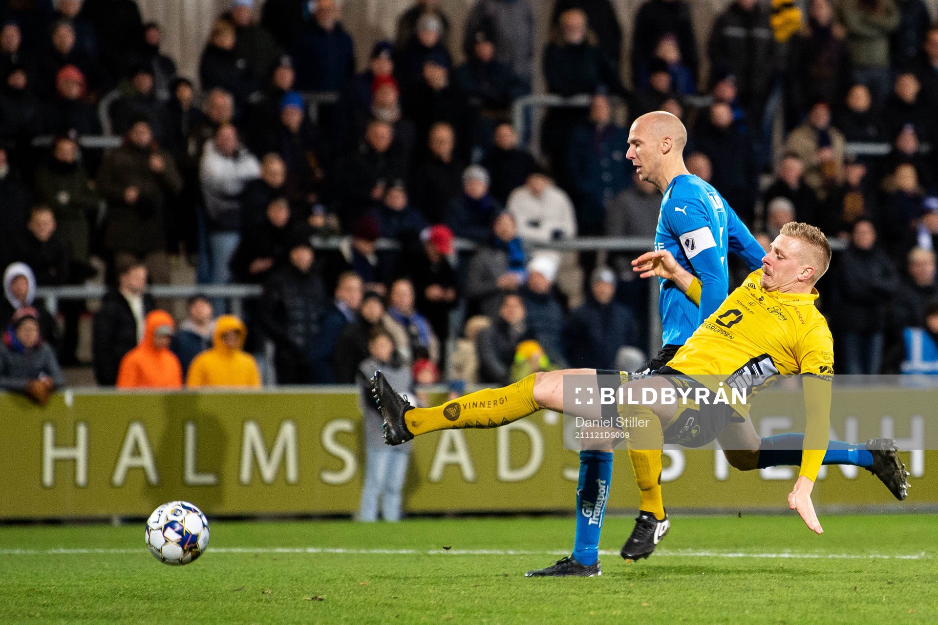 Elfsborgs Per Frick och Halmstads Andreas Johansson