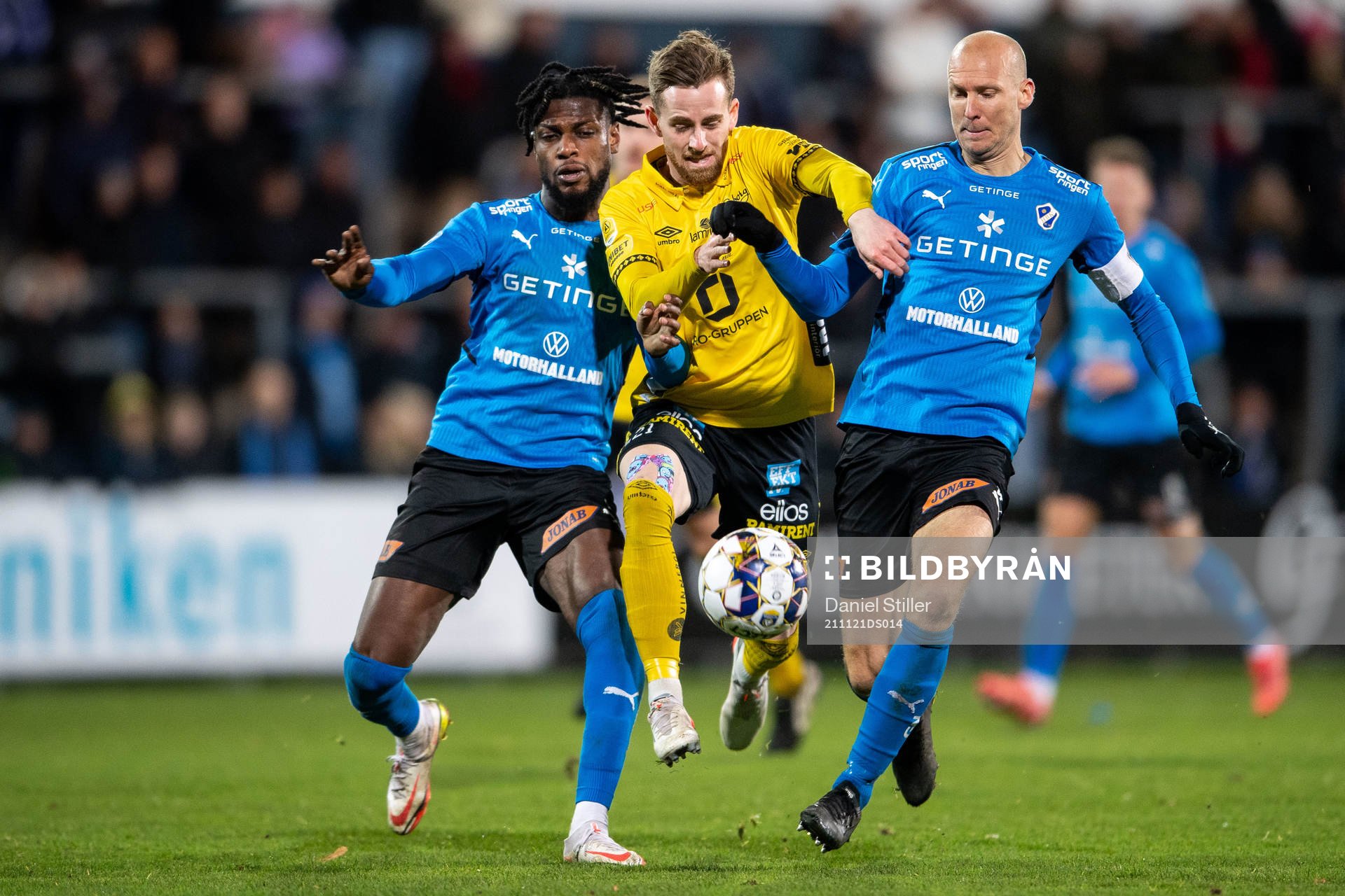 Halmstads Joseph Baffo och Andreas Johansson
