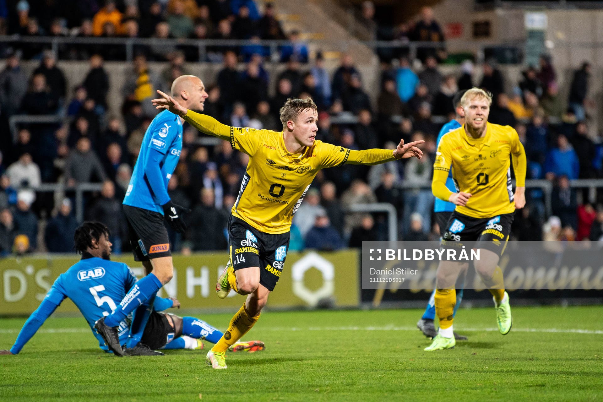 Elfsborgs Jacob Ondrejka jublar