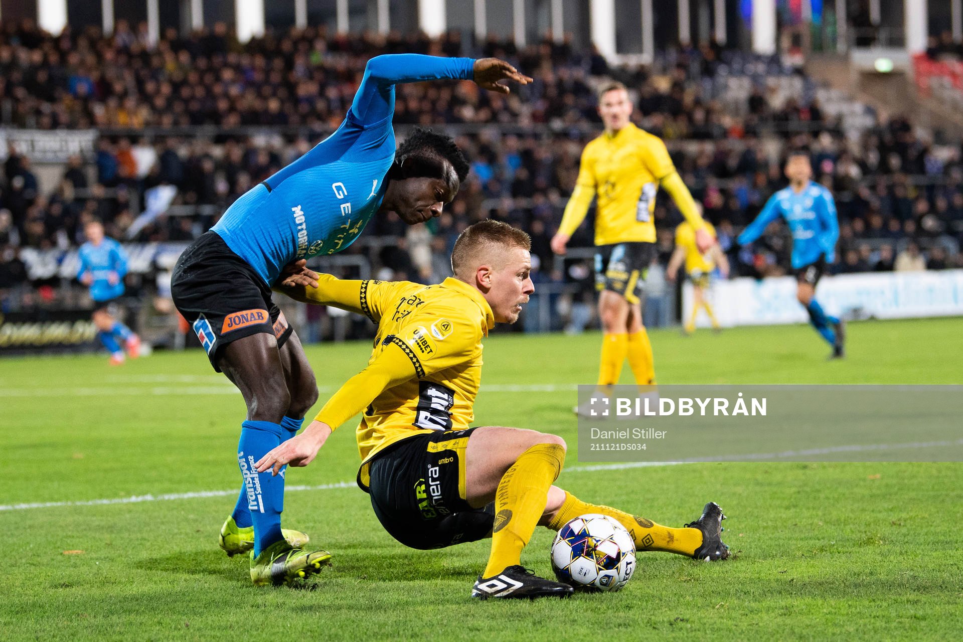 Halmstads Joseph Baffo och Elfsborgs Per Frick
