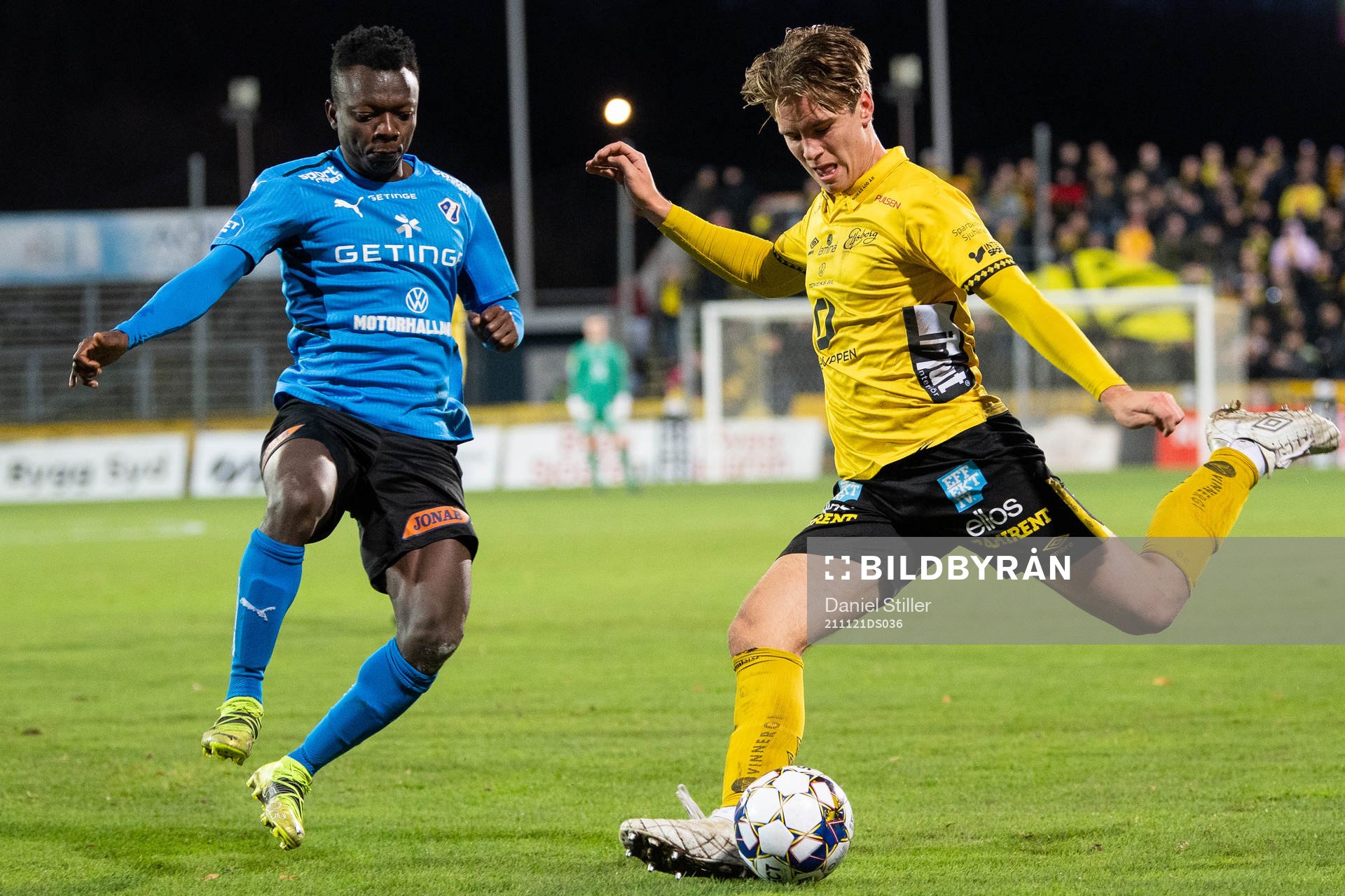 Halmstads Joseph Baffo och Elfsborgs Oliver Zandén