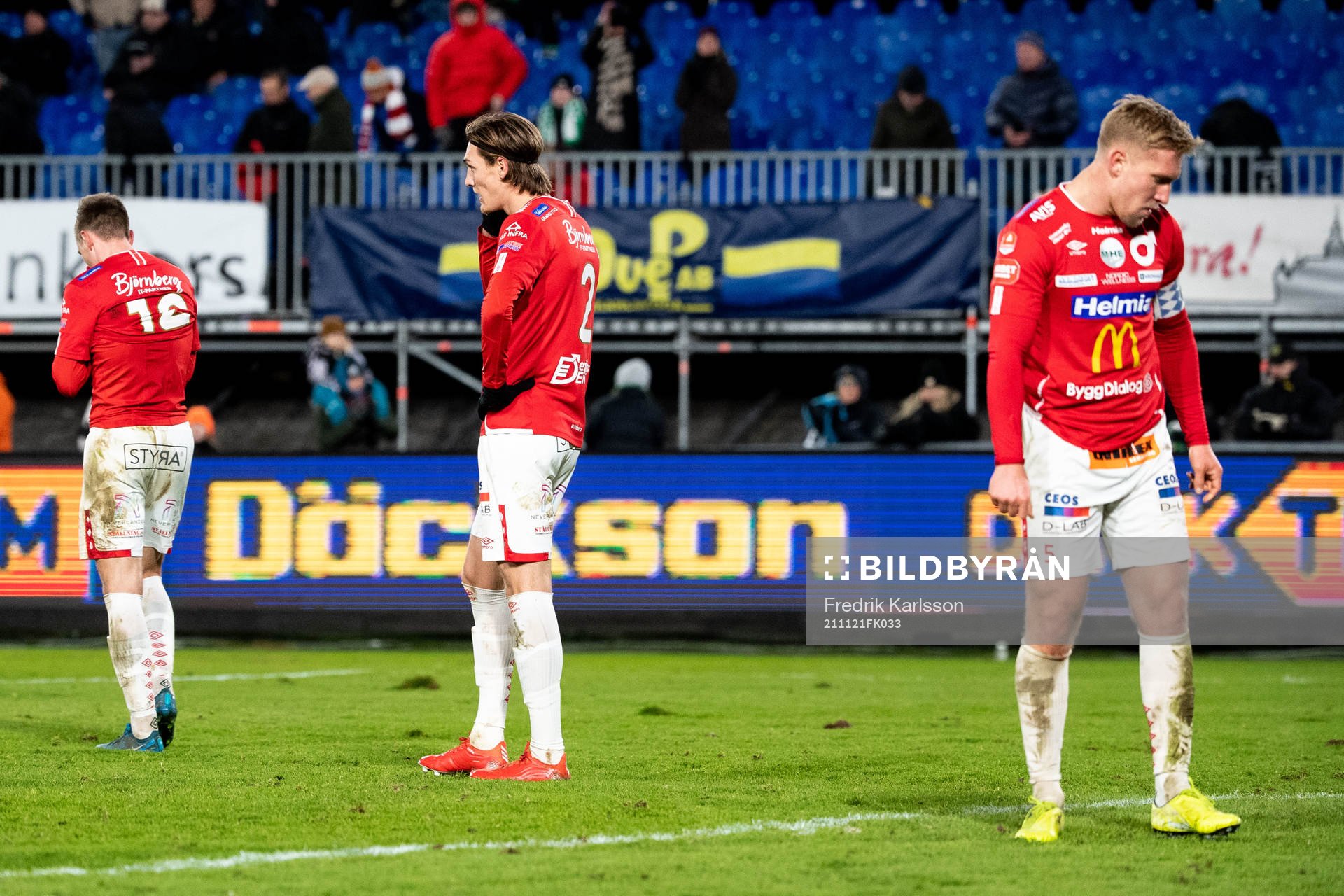 Degerfors Gustav Granath och Oliver Ekroth deppar
