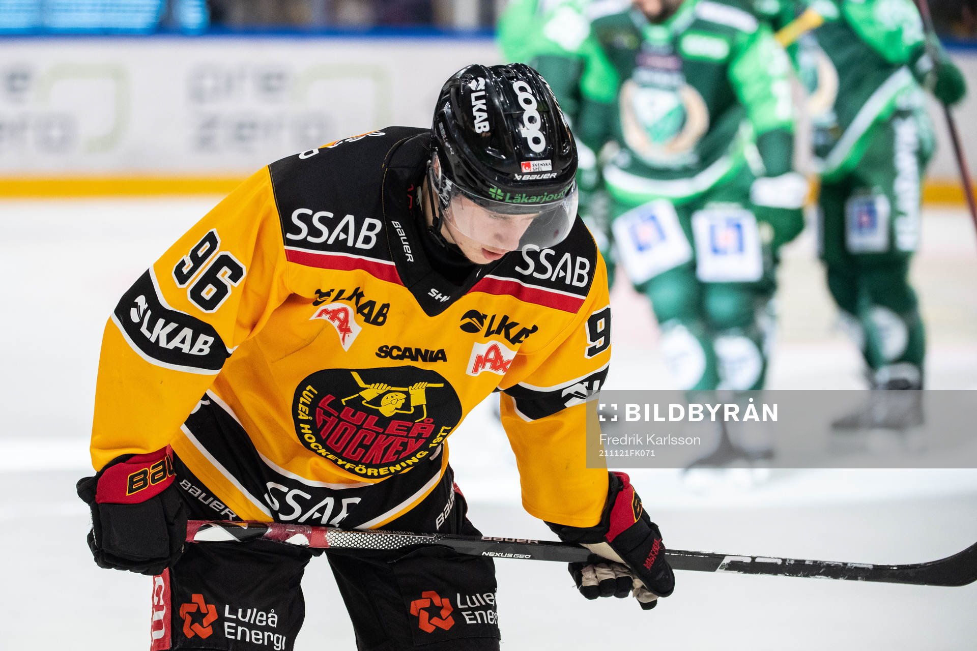 Luleås Pontus Andreasson deppar
