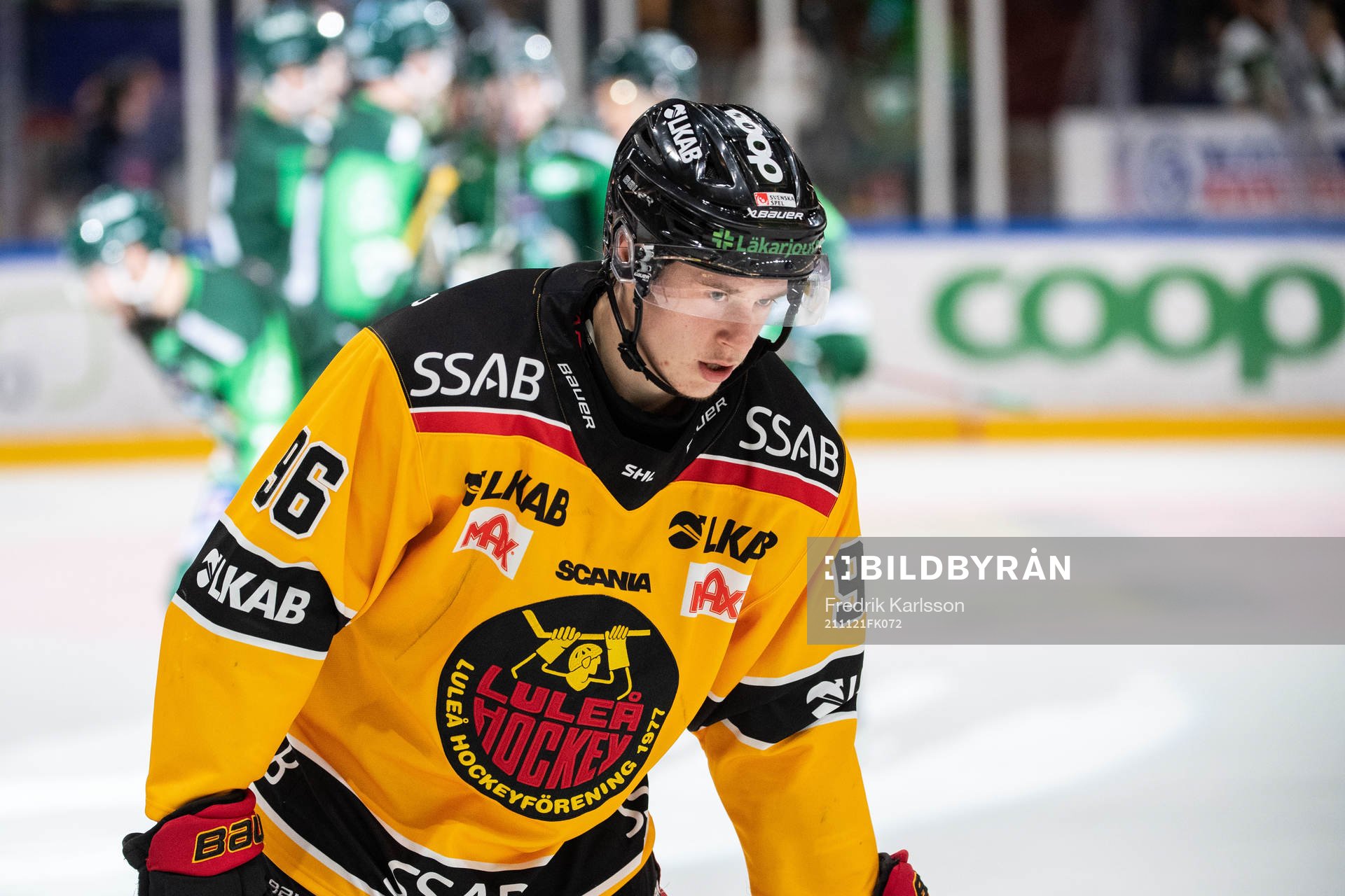 Luleås Pontus Andreasson deppar