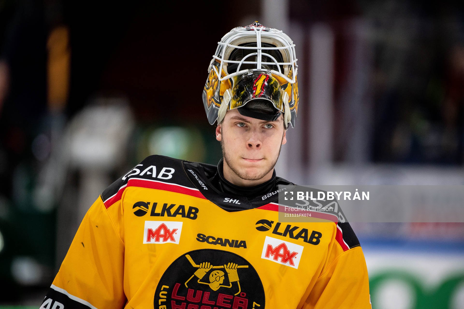 Luleås målvakt Jesper Wallstedt