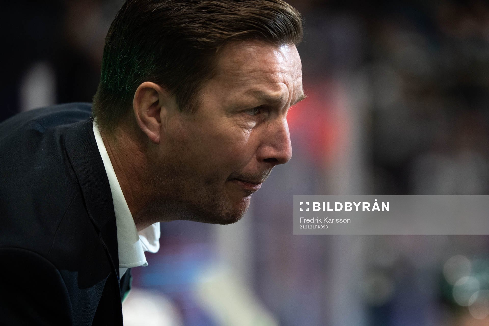 Färjestads tränare Johan Pennerborn