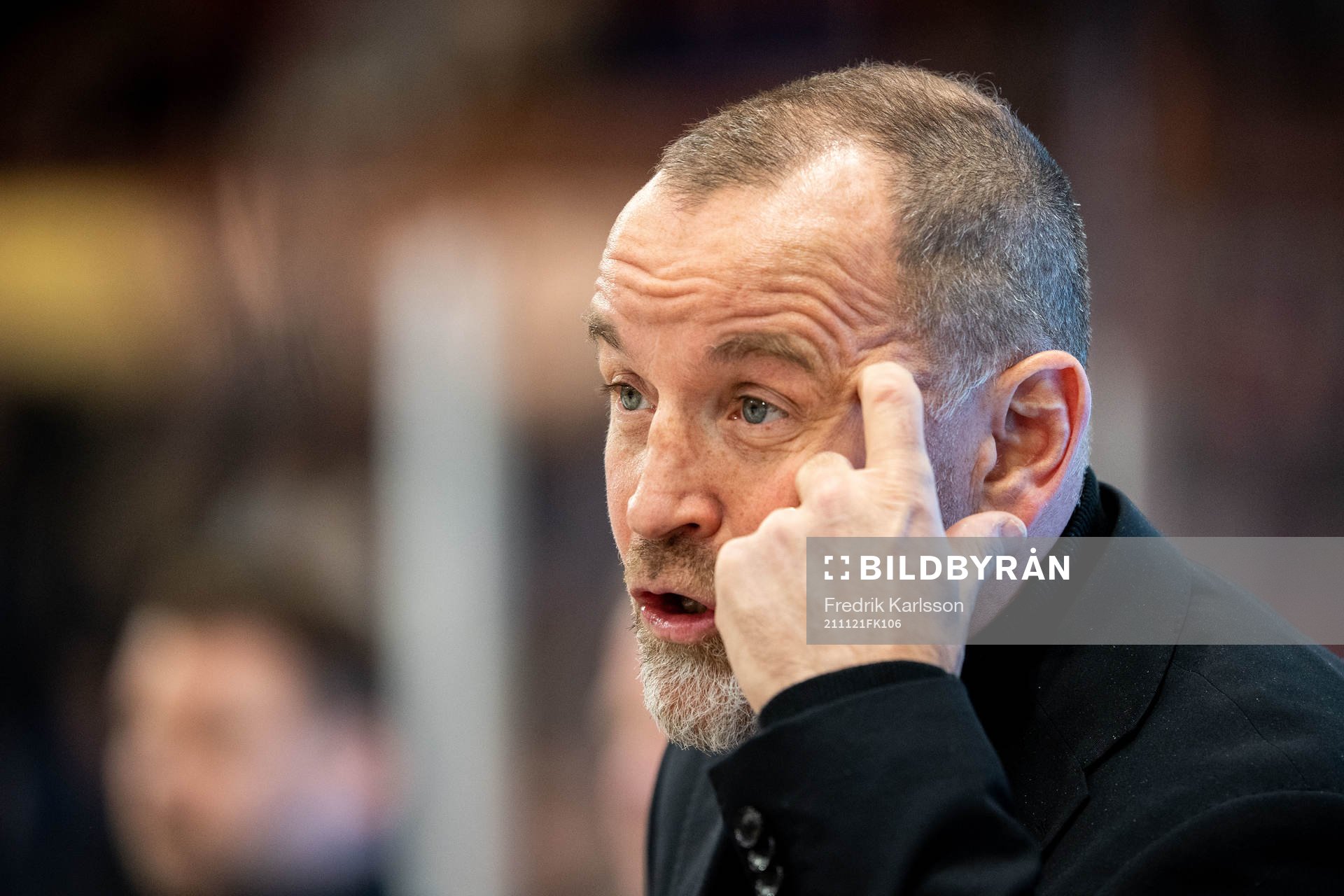 Luleås tränare Thomas Berglund