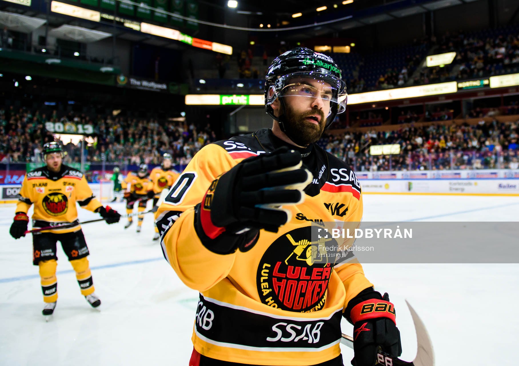 Luleås Jack Connolly jublar