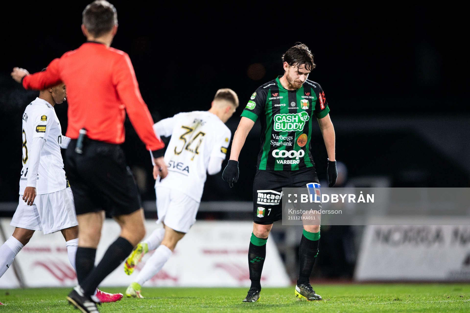 Varbergs Robin Tranberg deppar