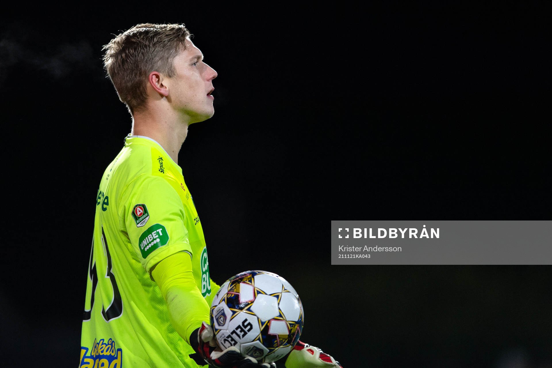 Varbergs målvakt Philip Mårtensson