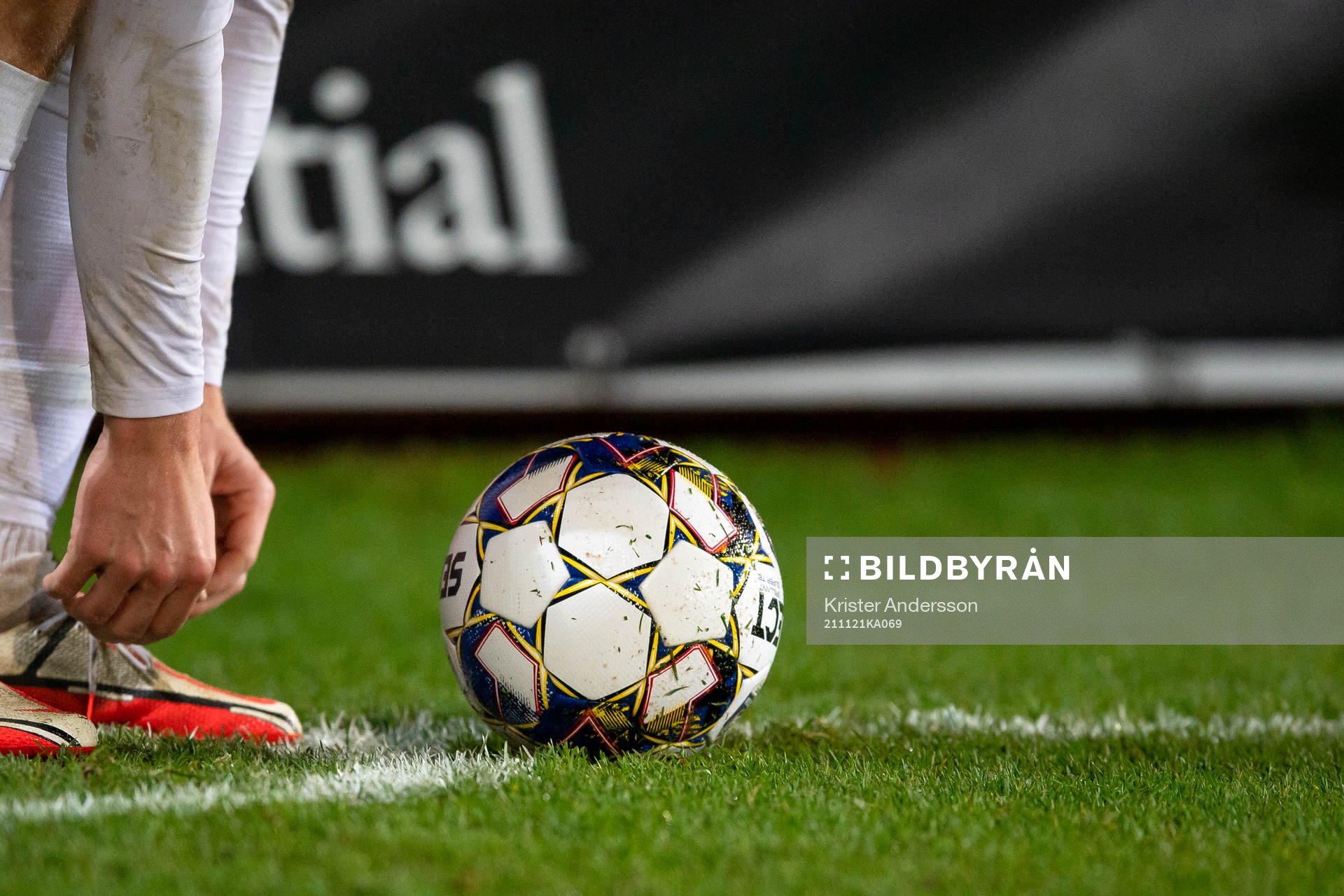 En fotboll