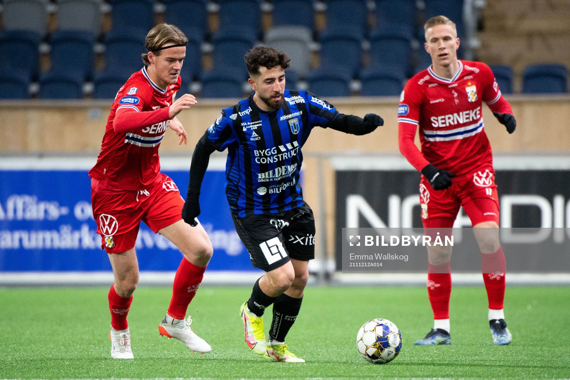 IFK Göteborgs August Erlingmark och Sirius Moustafa Zeidan