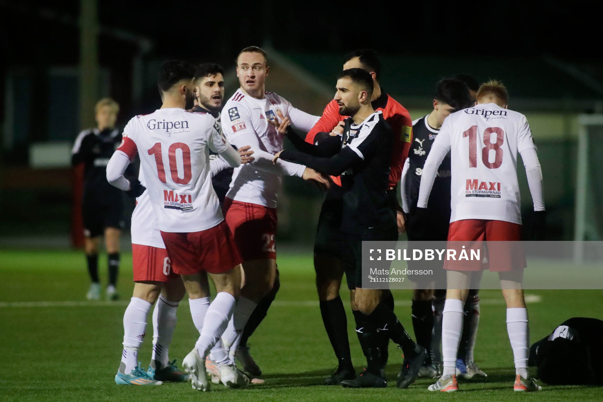 Assyriska Gabriel Aphrem och Hudiksvall Cihan Sener