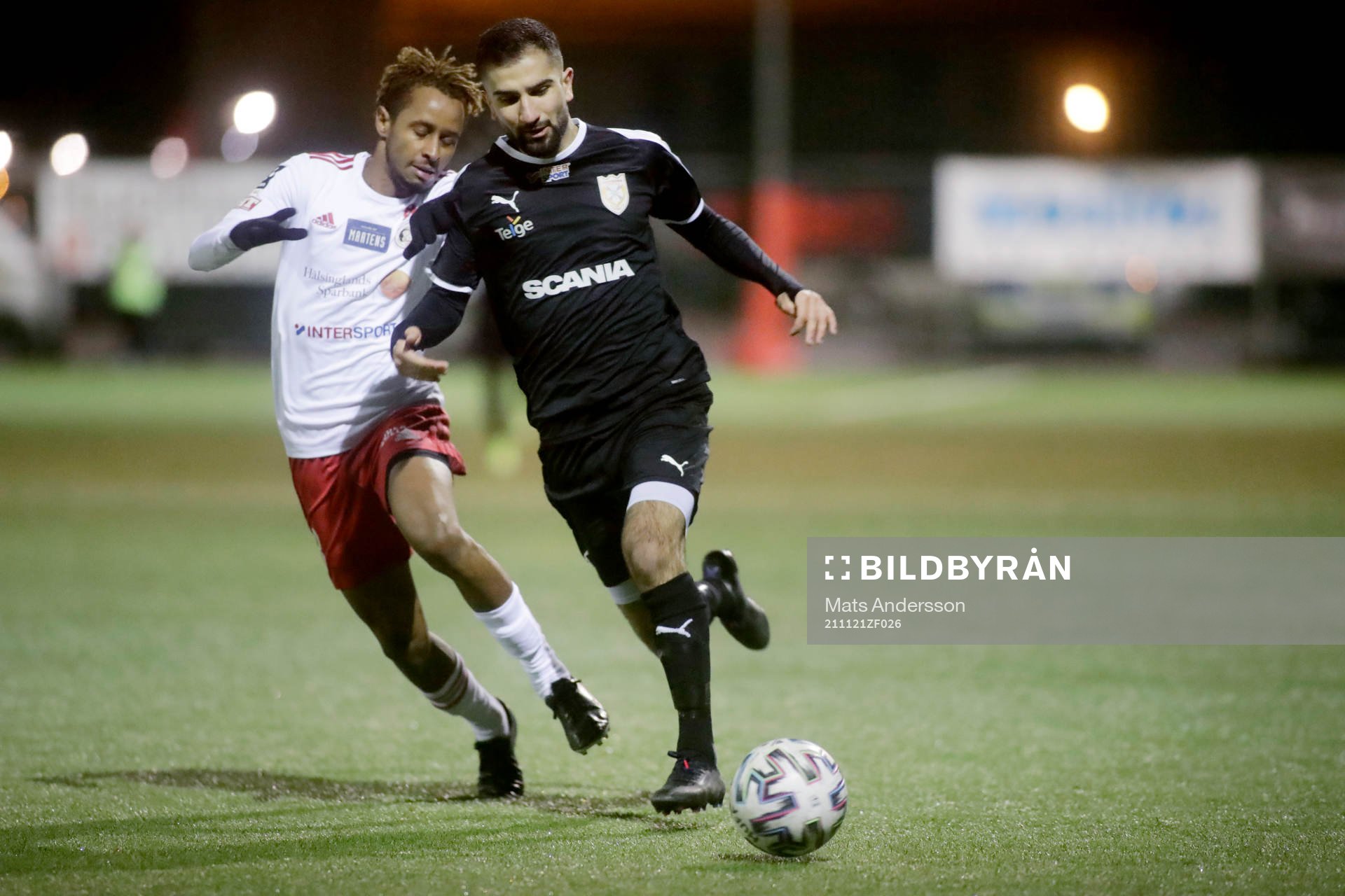 Assyriska Gabriel Aphrem och Hudiksvall Araya Zerai