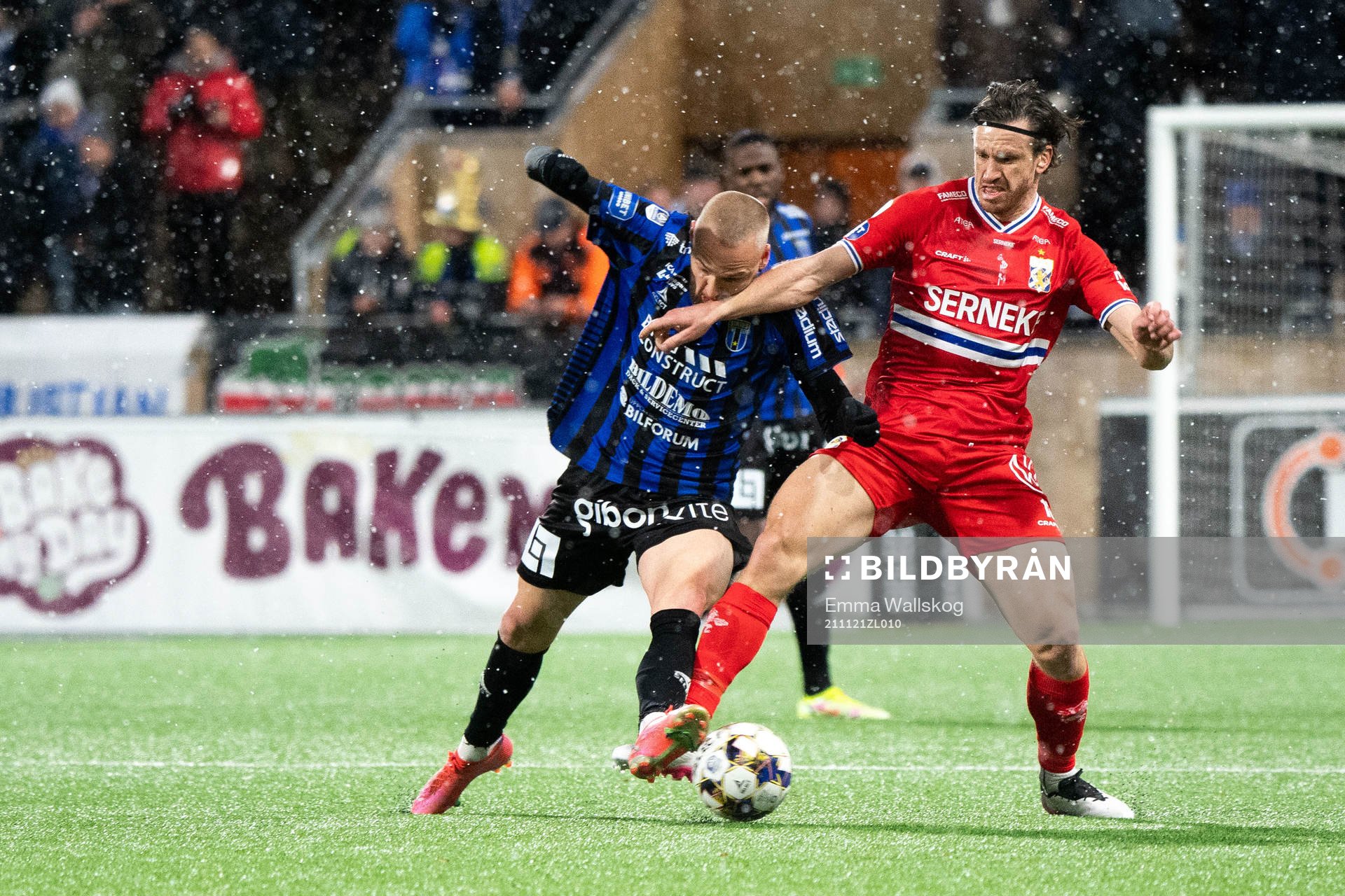 Sirius Adam Ståhl och IFK Göteborgs Gustav Svensson