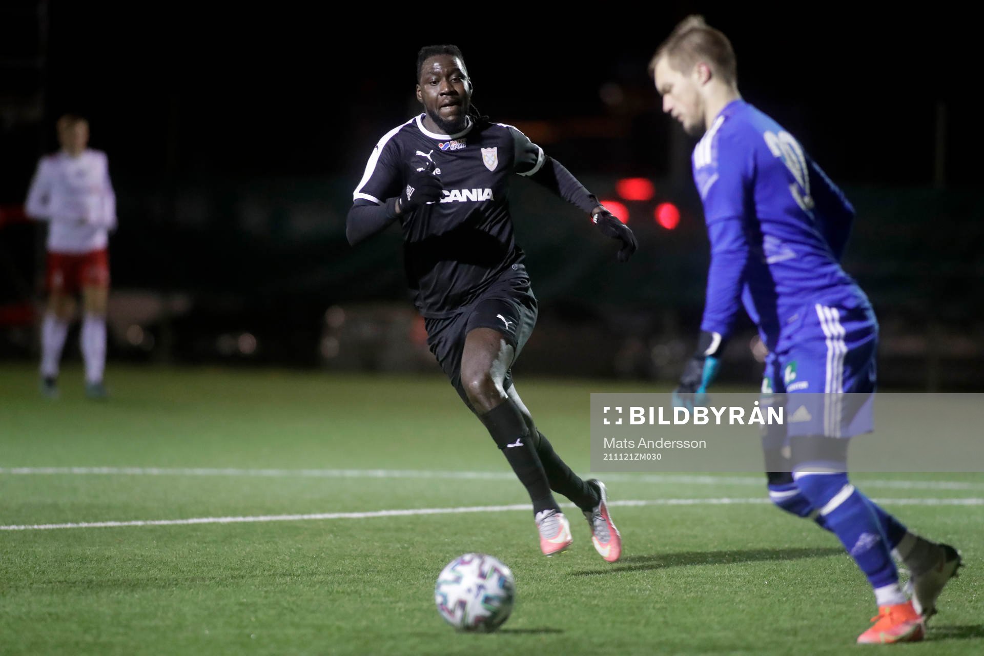 Assyriska Alai Sosseh och Hudiksvall Simon Elgh