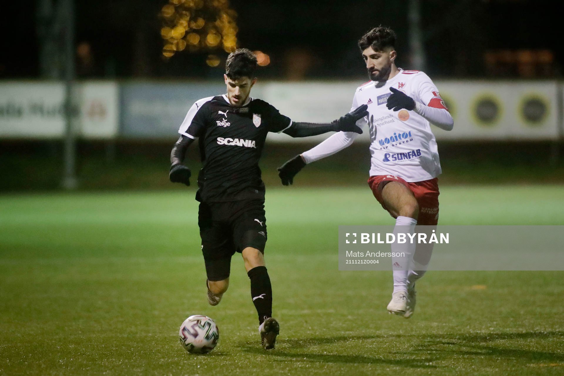 Assyriska Christian Aphrem och Hudiksvall Cihan Sener